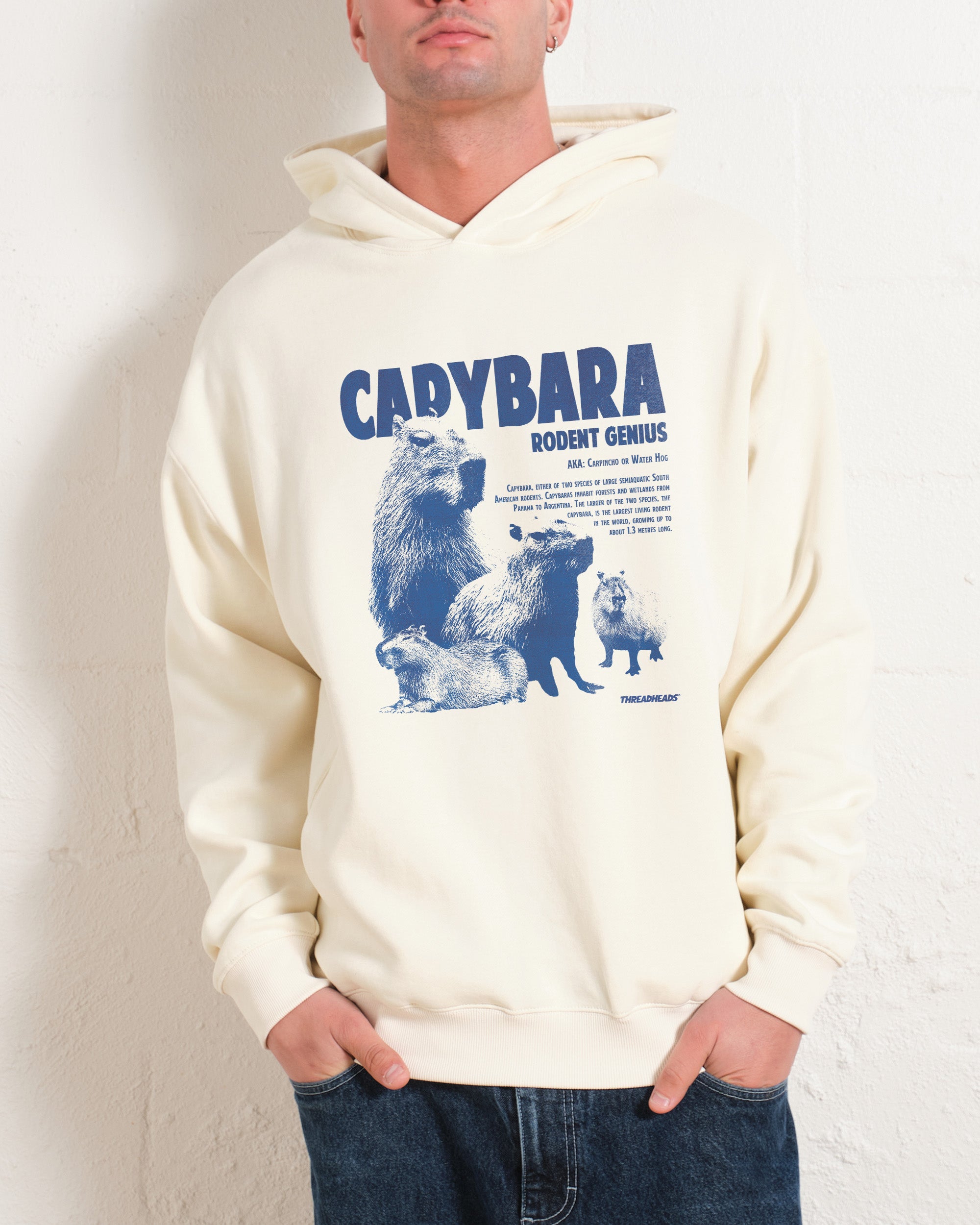 Capybara Rodent Genius Hoodie Australia Online