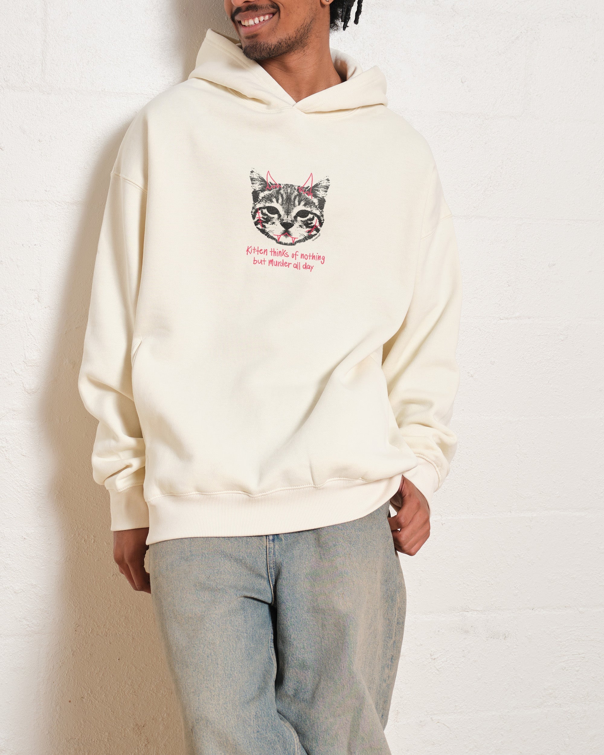 Demon Kitten Hoodie Australia Online Natural