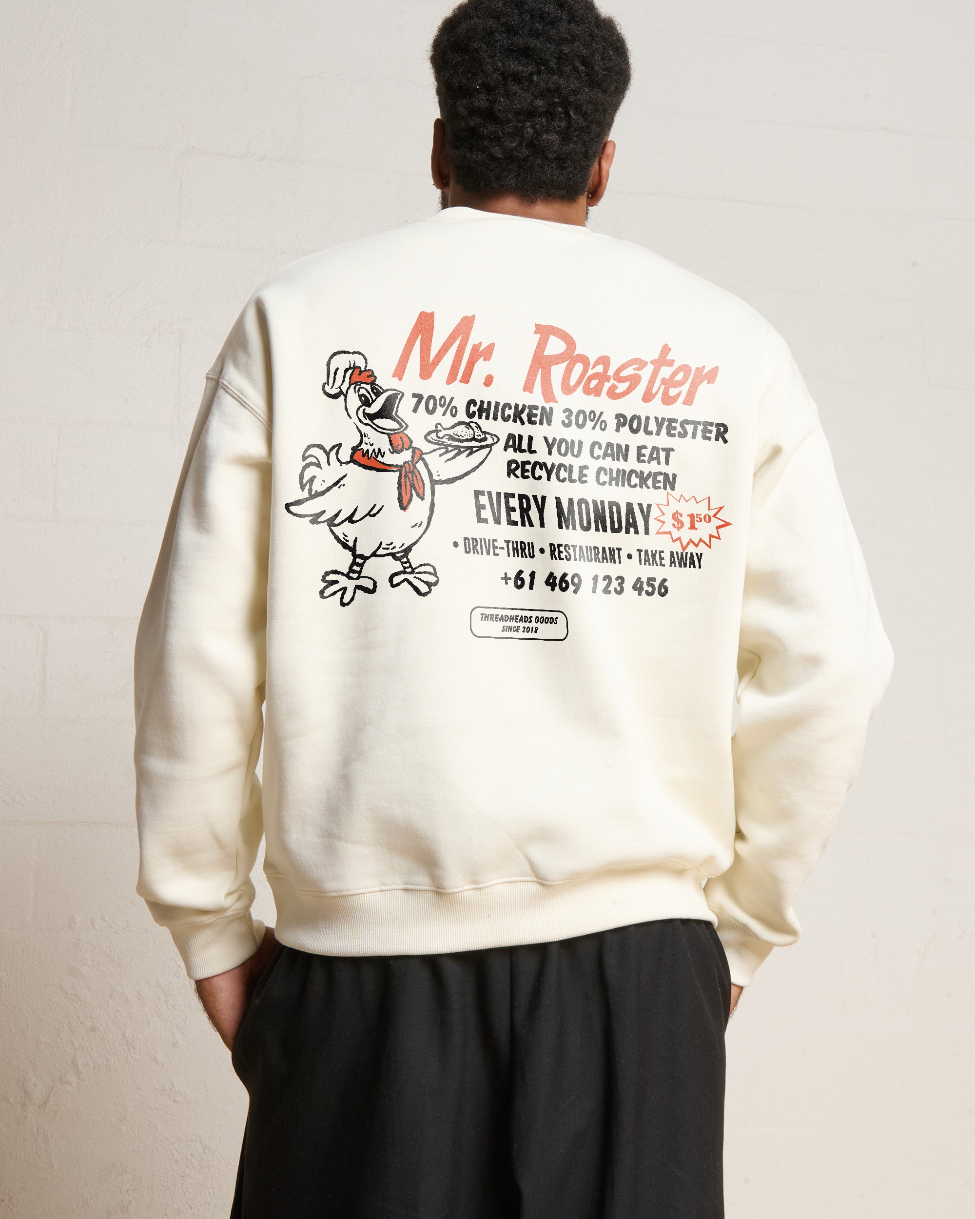 Mr. Roaster Fried Chicken Sweatshirt