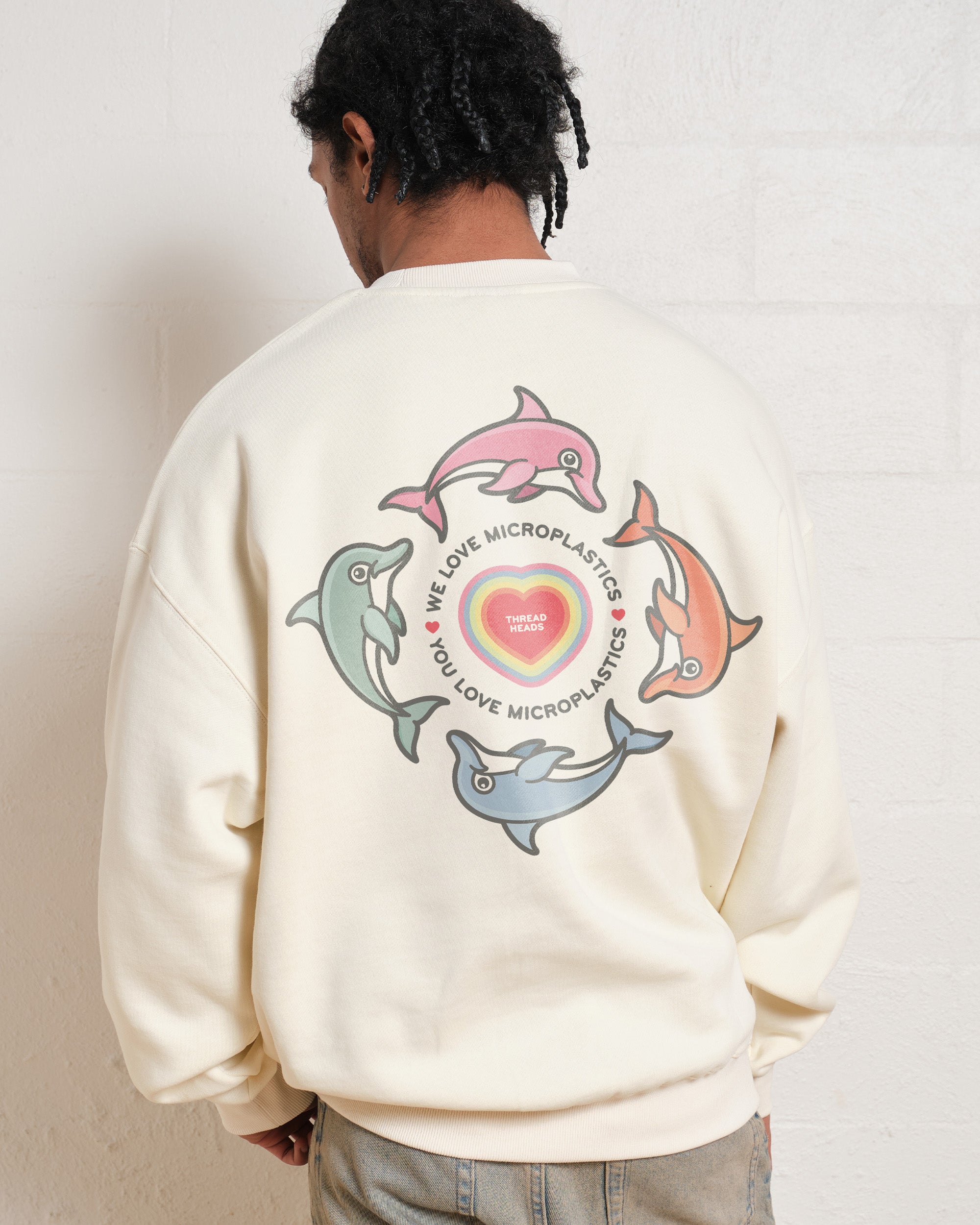 We Love Microplastics Sweatshirt