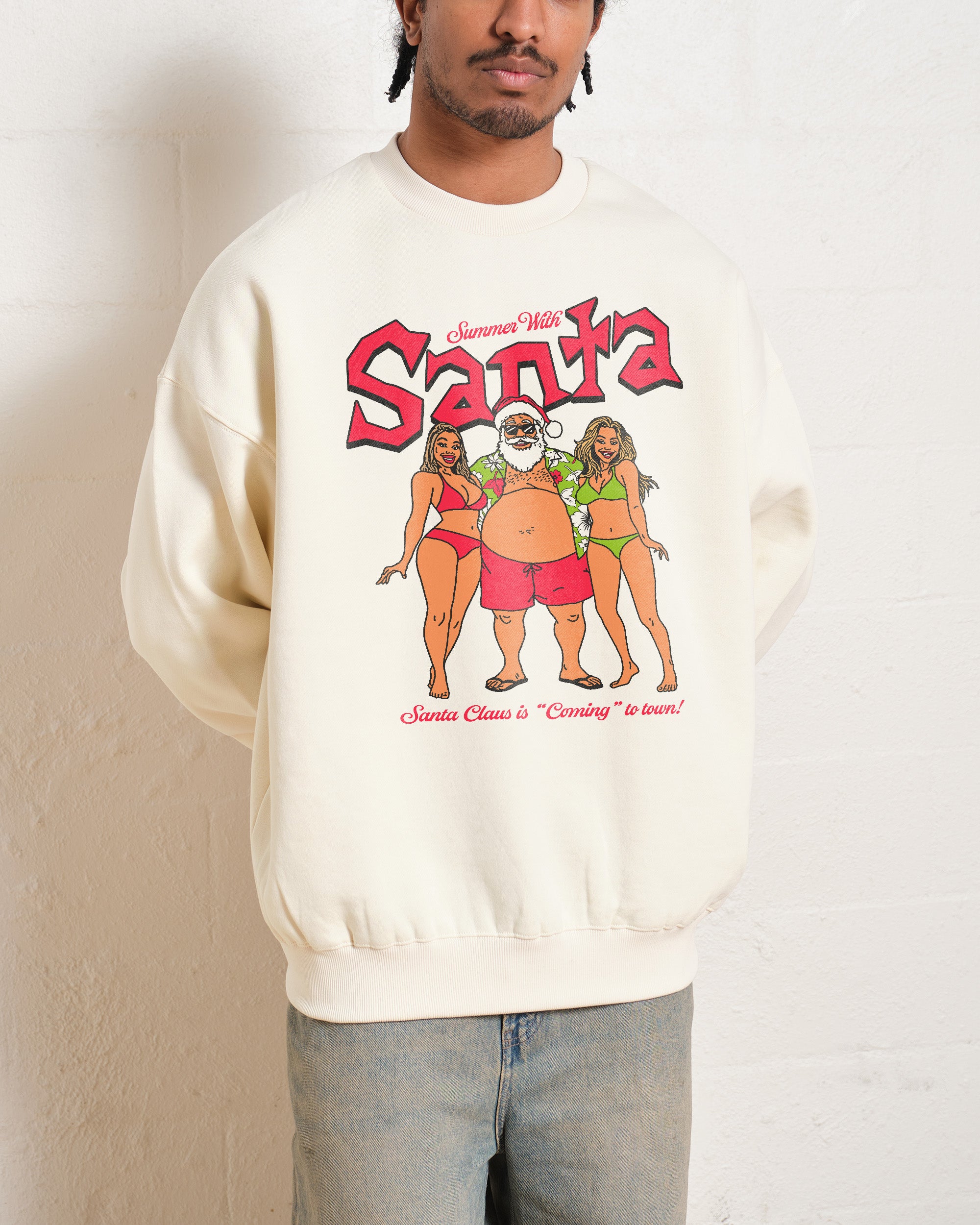 Summer With Santa Sweatshirt