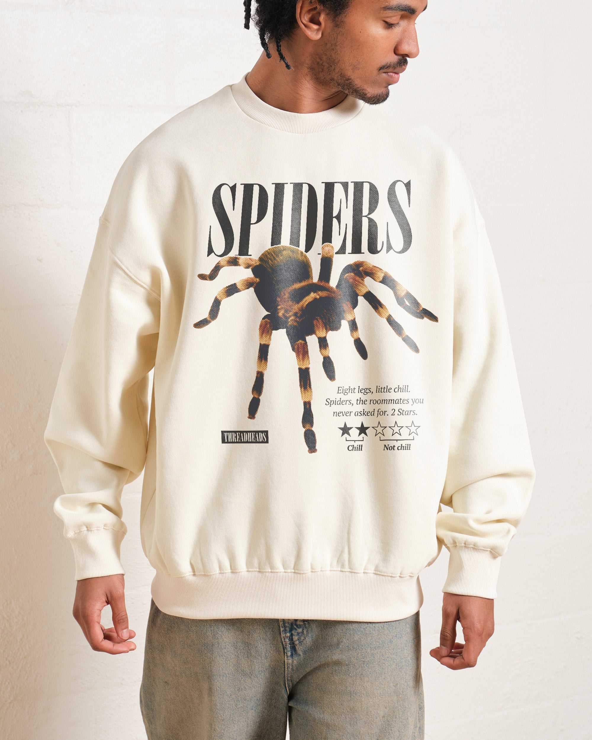 Spiders: A Review Sweatshirt Australia Online Natural