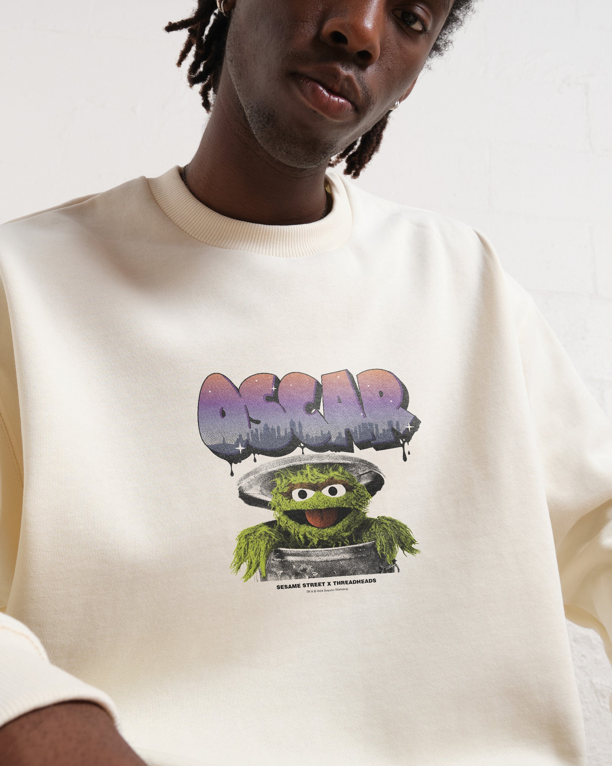 Oscar Graffiti Sweatshirt Australia Online Natural