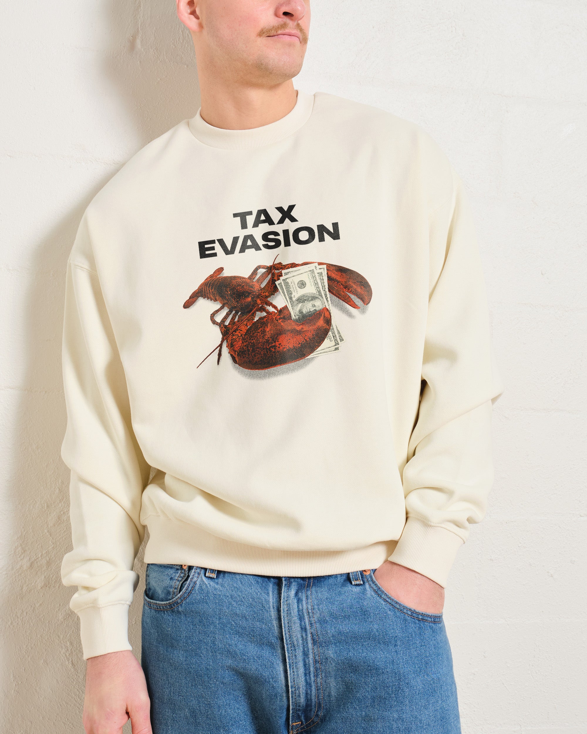 Tax Evasion Sweatshirt Australia Online Natural