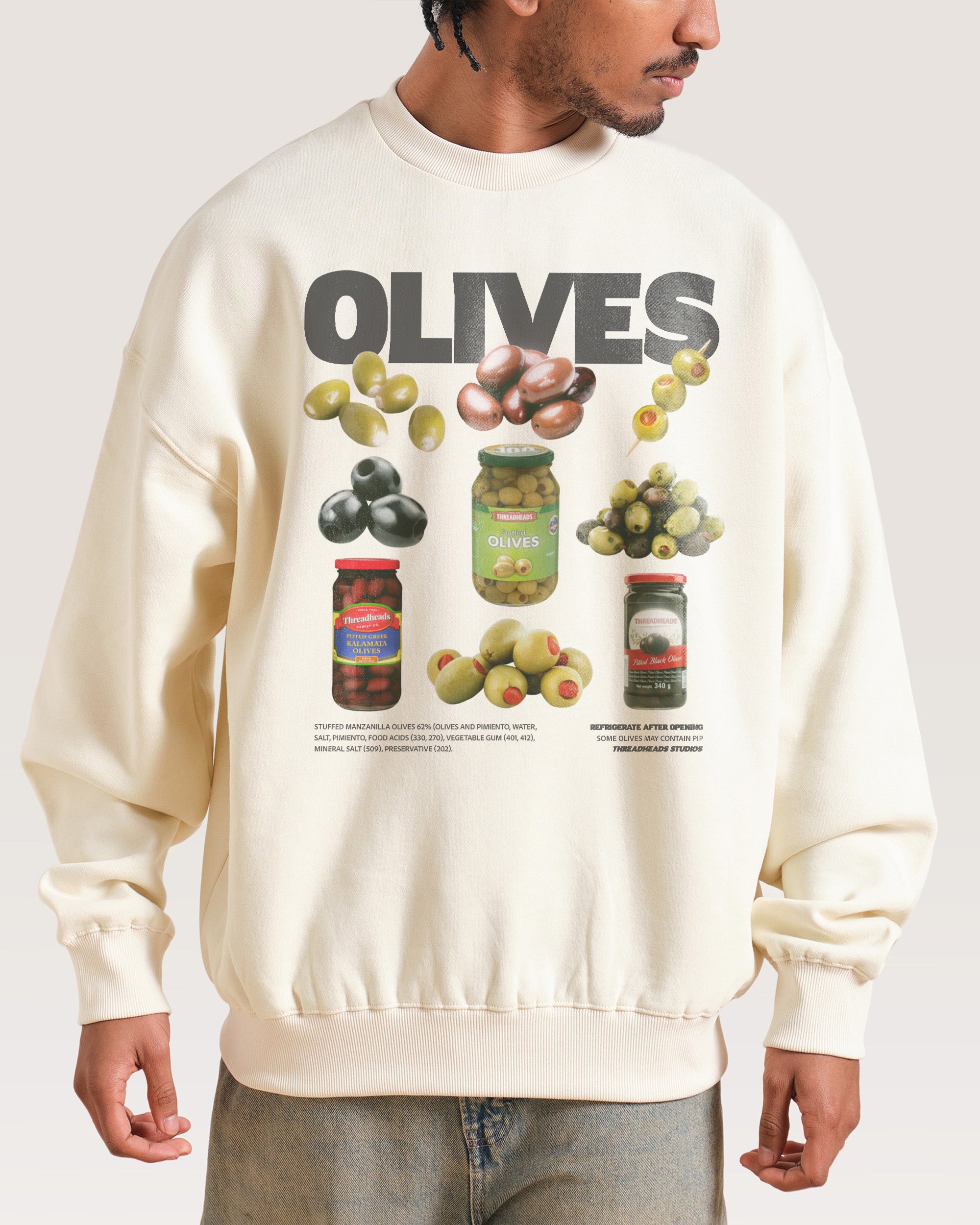Olives Natural Sweatshirt