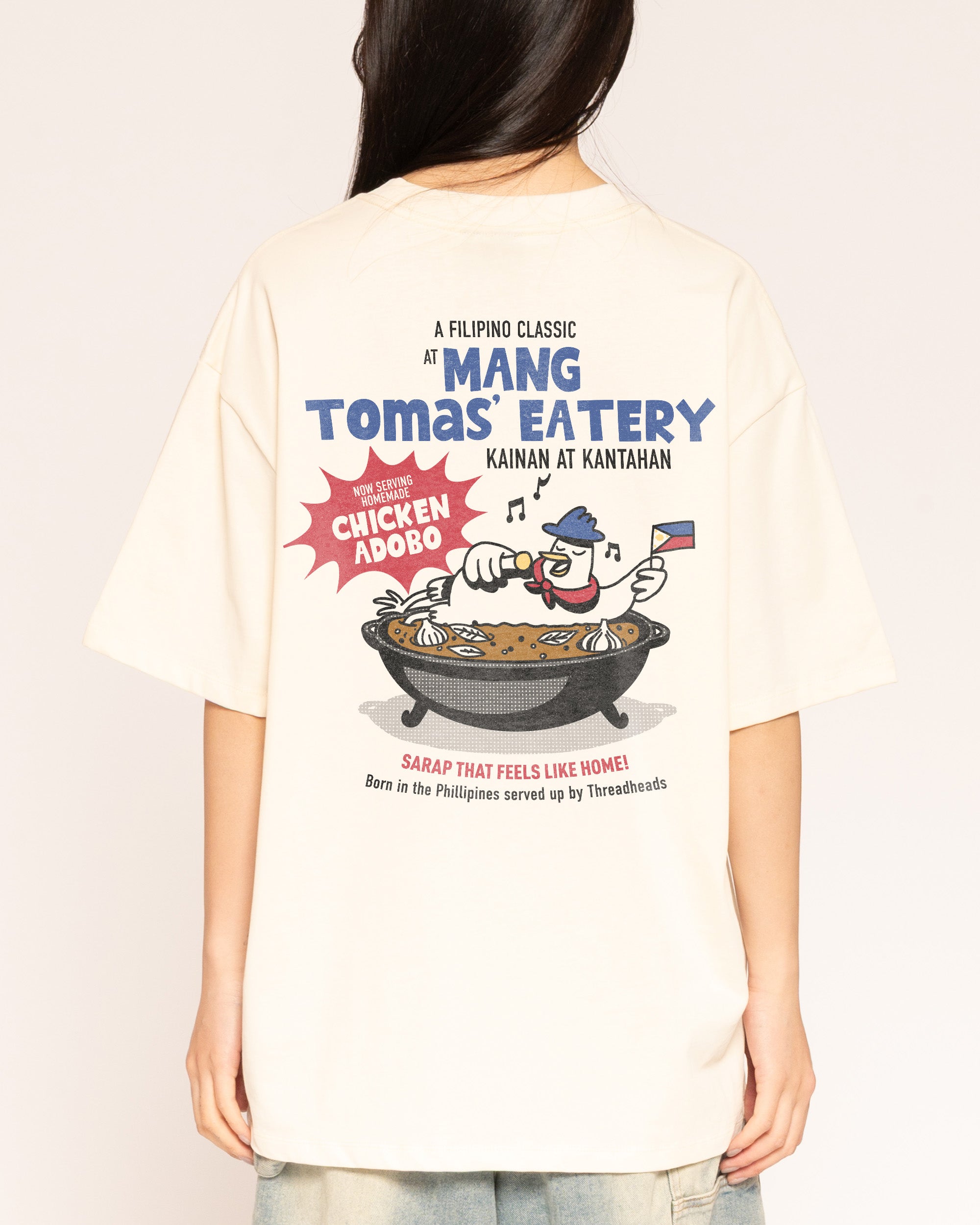 Adobo Natural Oversized Tee