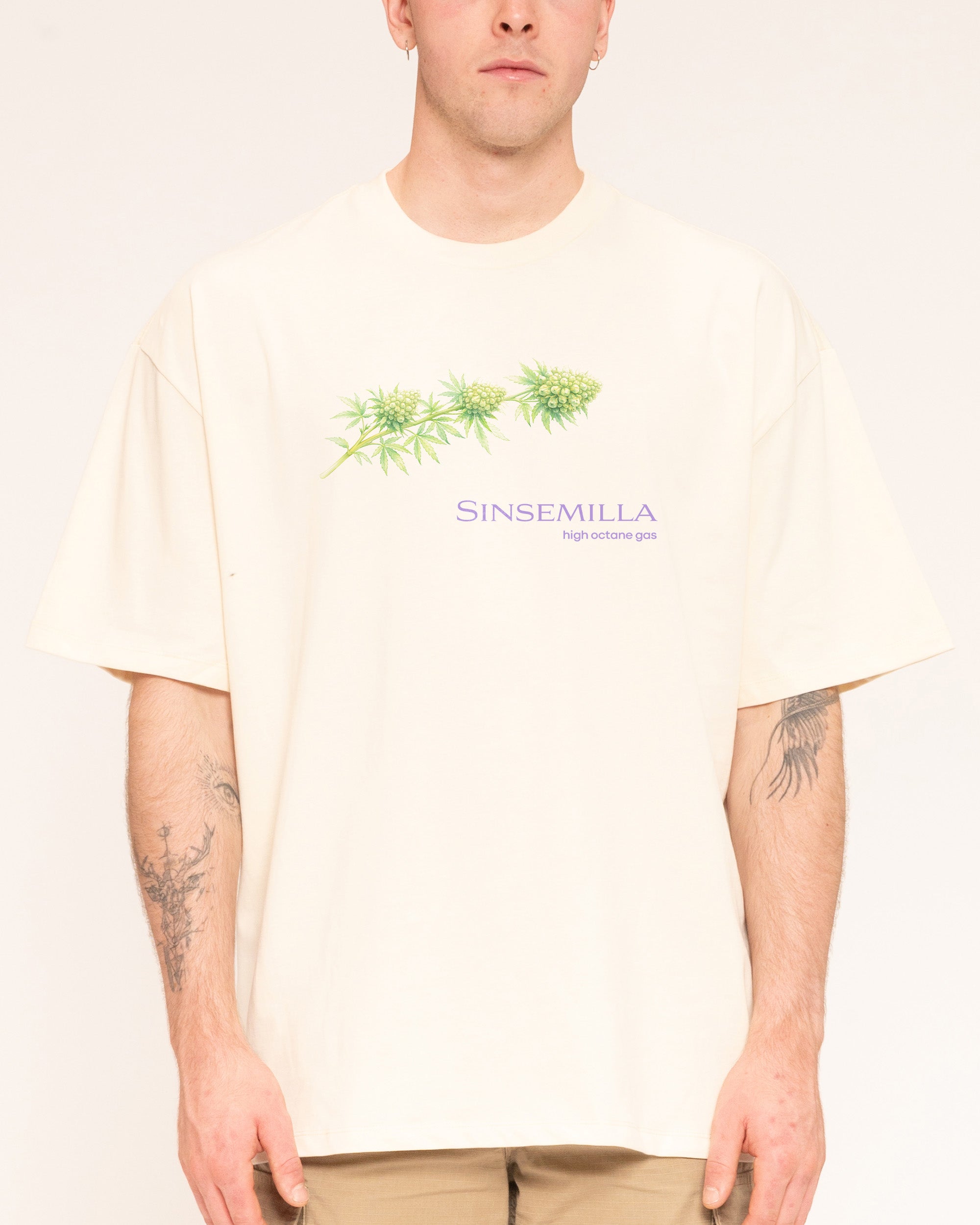 Sinsemelia Natural Oversized Tee