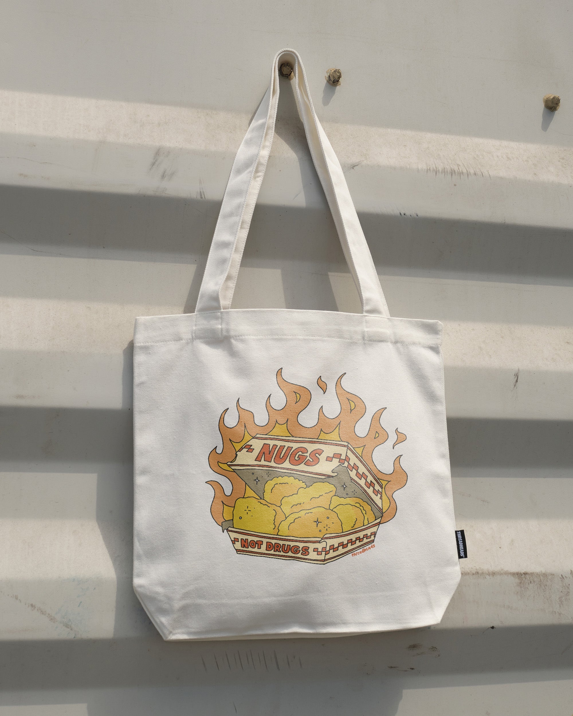 Nugs not Drugs Tote Bag Australia Online Natural