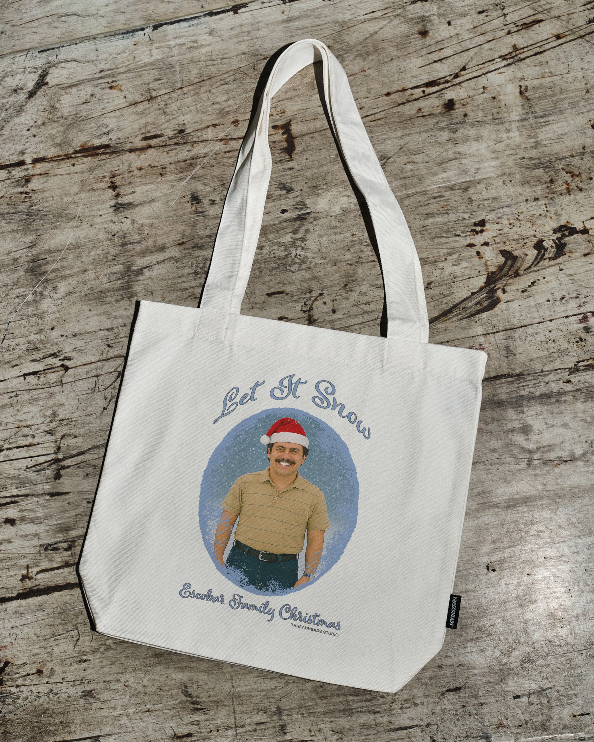 Let It Snow Pablo Natural Tote Bag