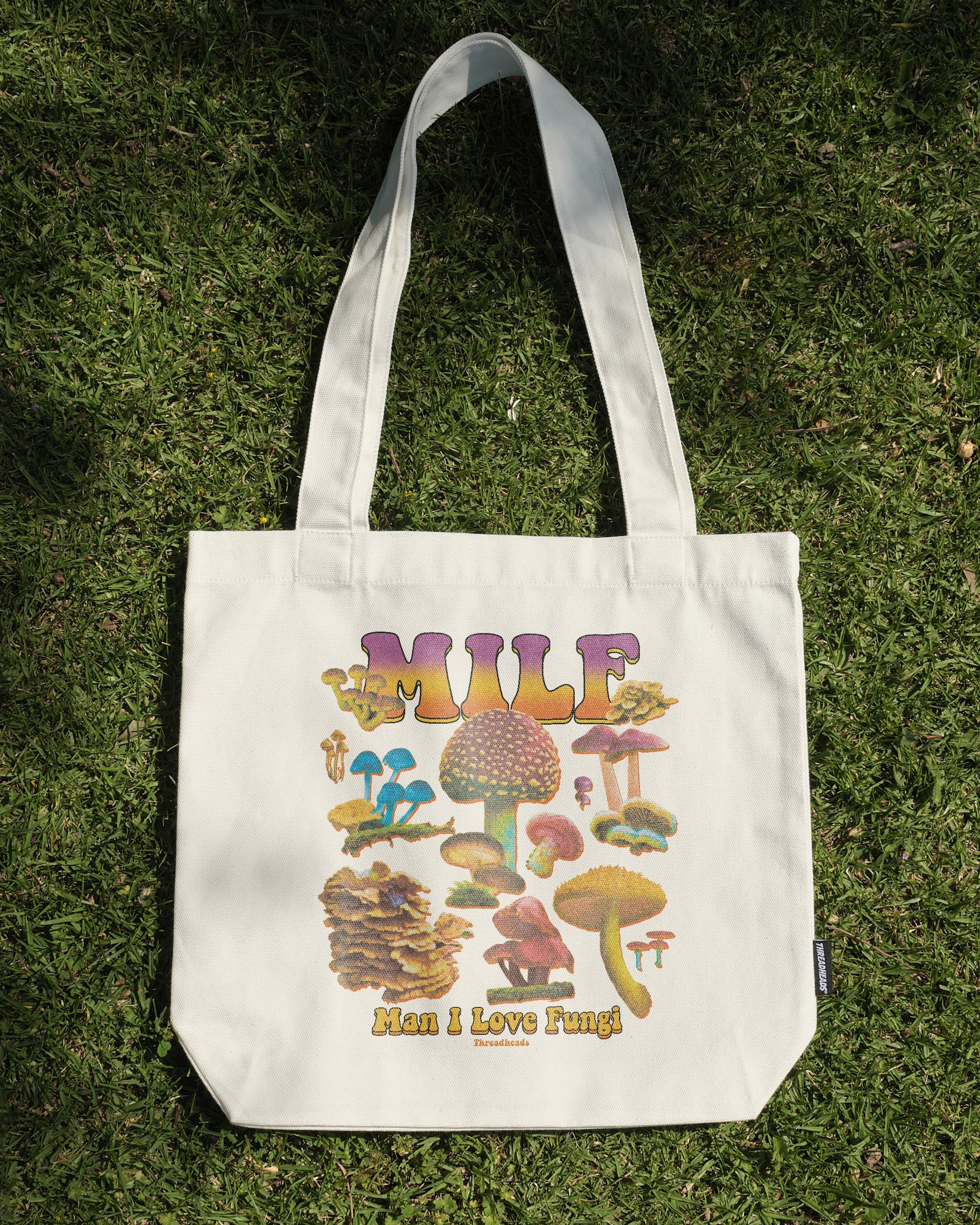 MILF Fungi Tote Bag Australia Online Natural