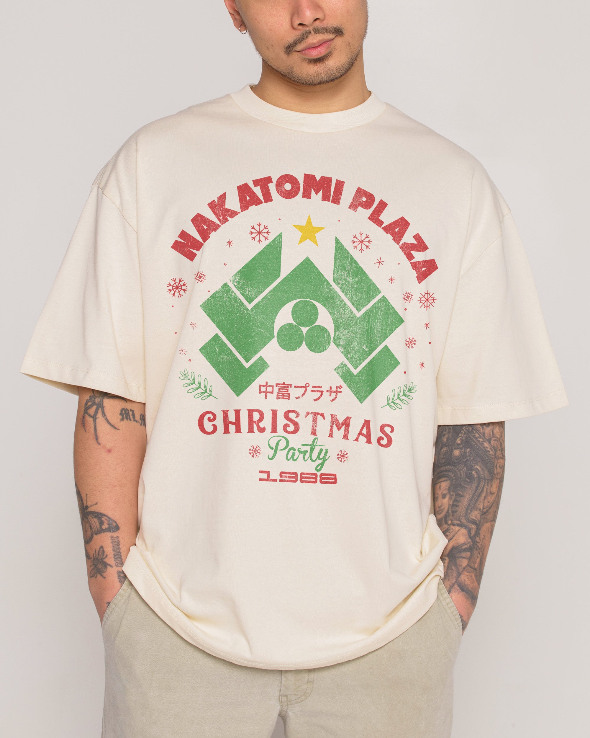 Nakatomi Christmas Party 1988 Oversized Tee