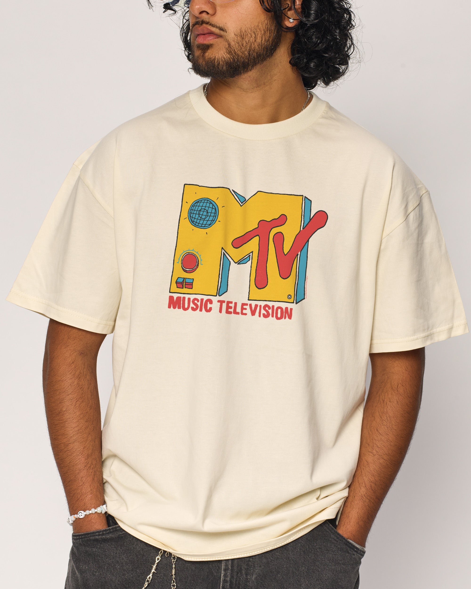 Radio MTV Logo Oversized Tee | Official MTV collab