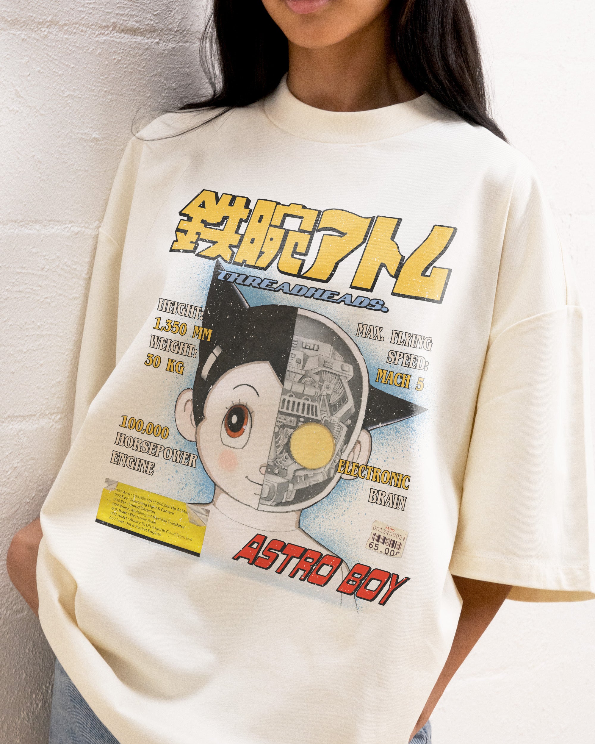 Astro Boy Magazine Oversized Tee Australia Online Threadheads