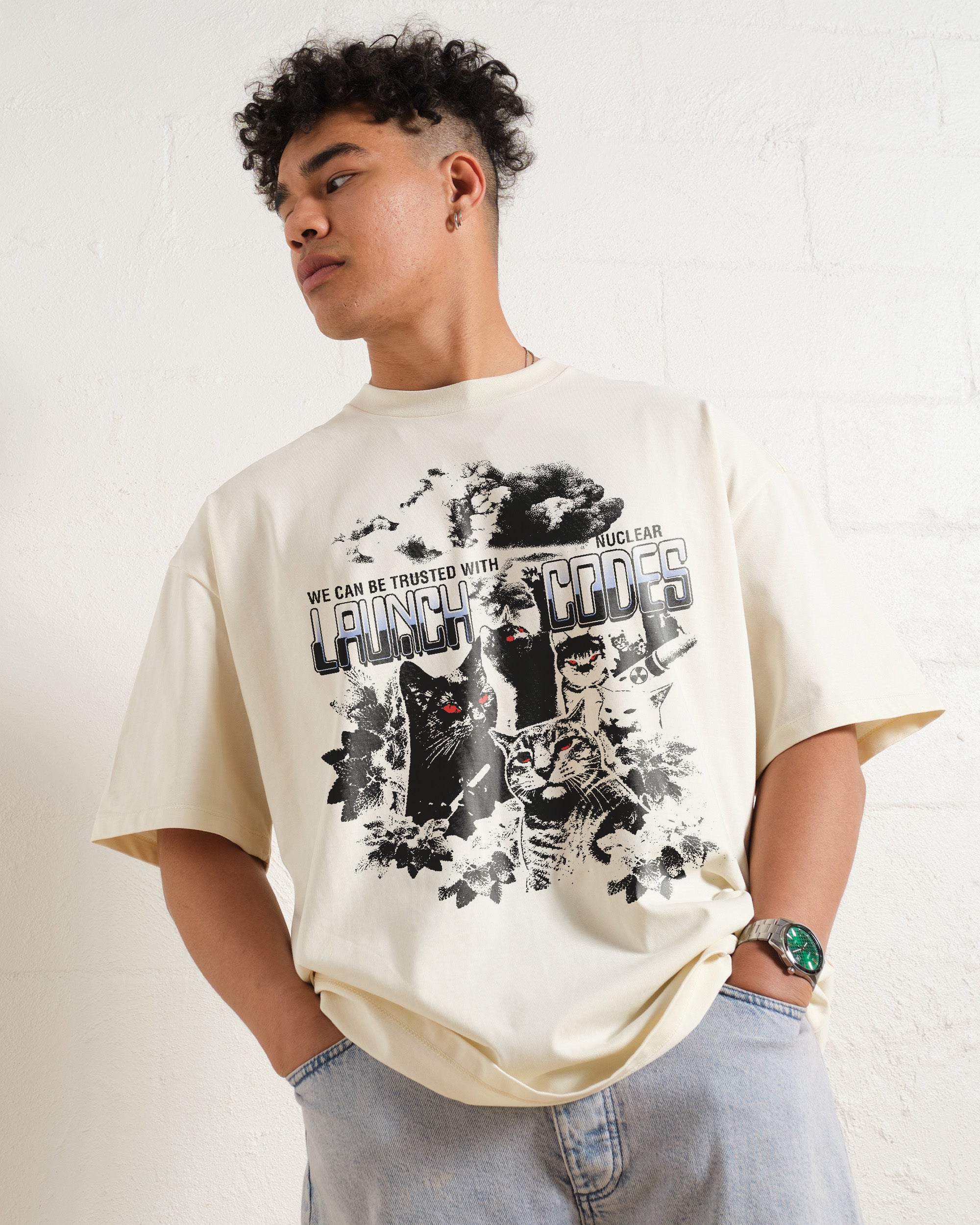 Nuke Cats Oversized Tee