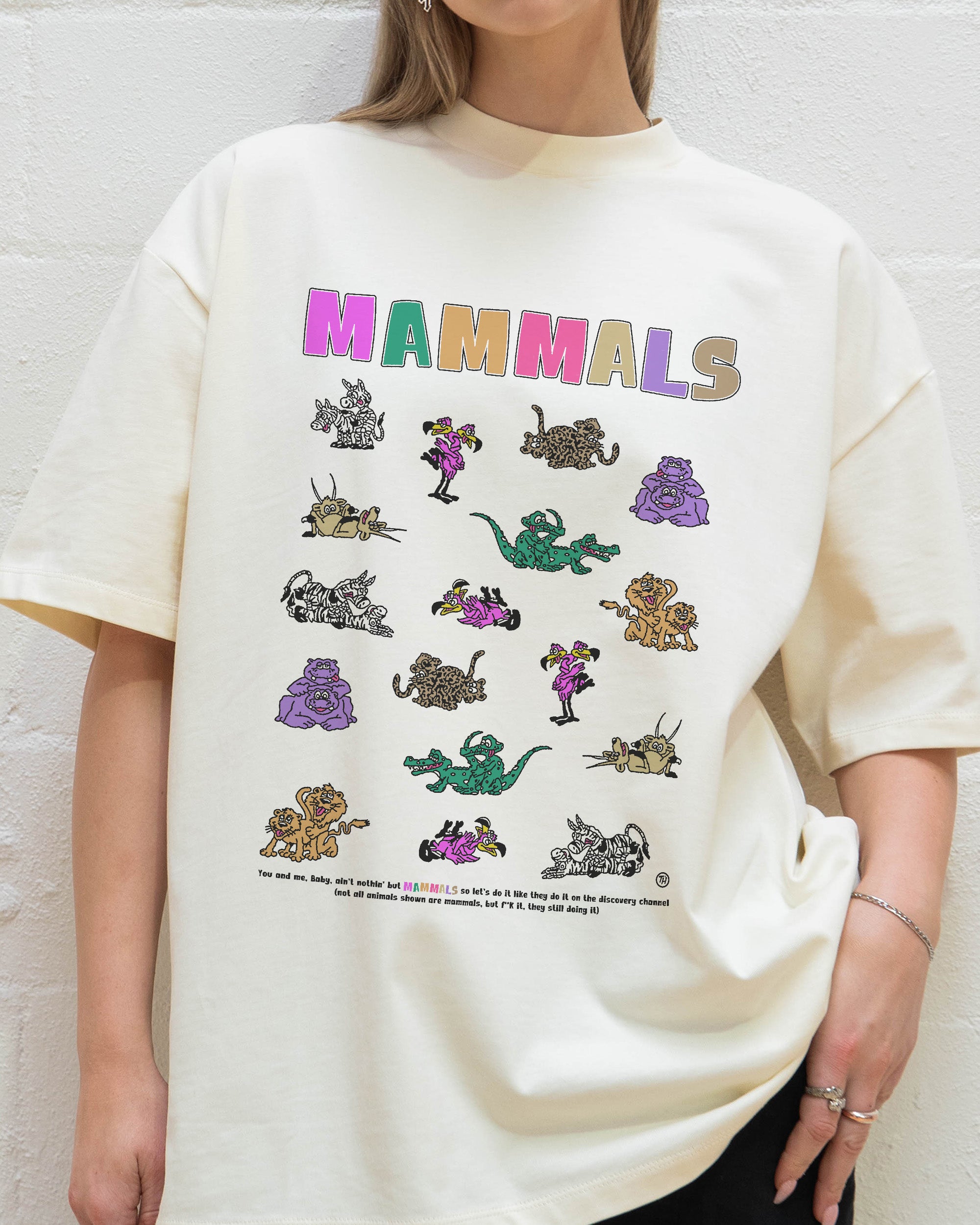 Mammals Oversized Tee