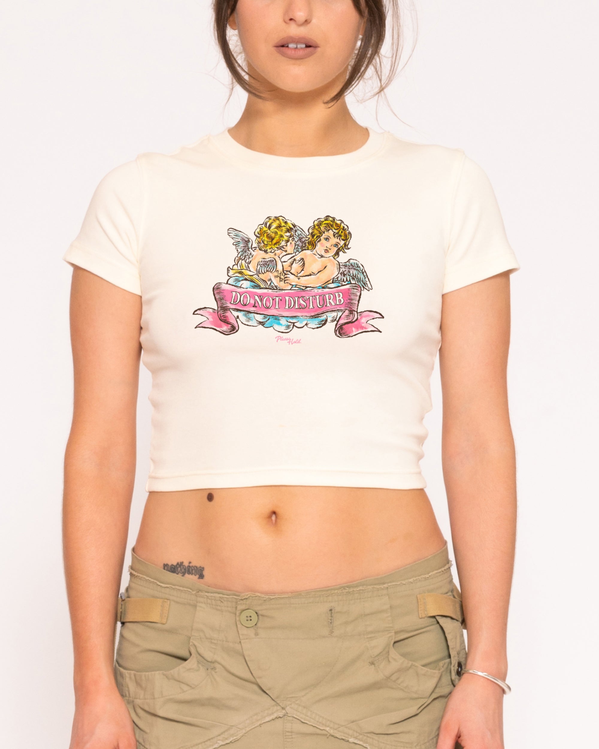 Do Not Disturb Natural Baby Tee