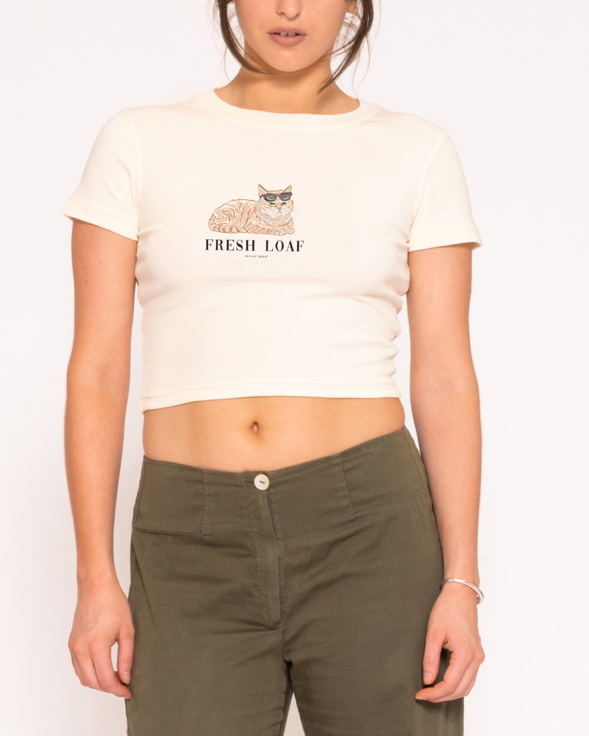 Fancy Fresh Loaf Natural Baby Tee