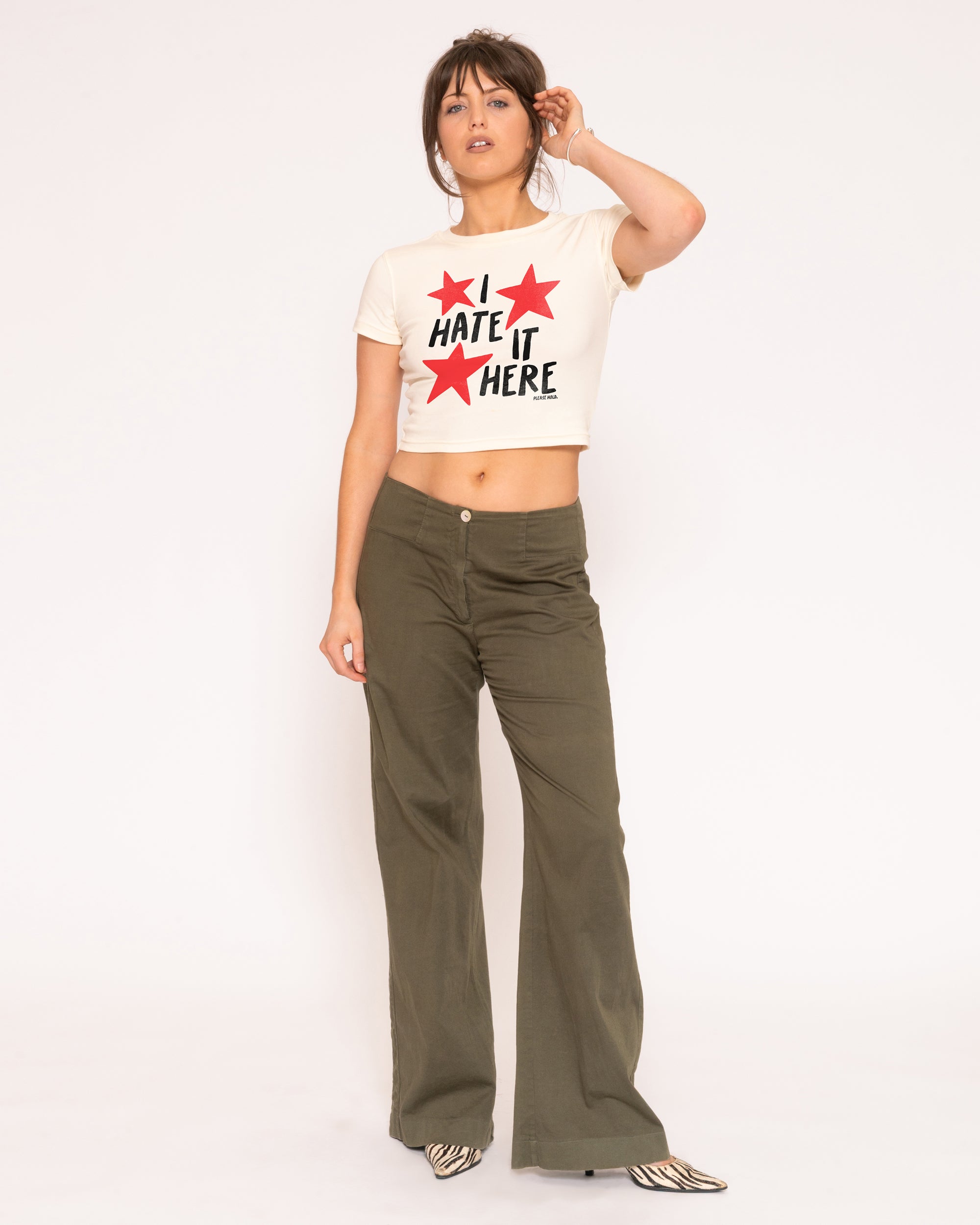 I Hate It Here Natural Baby Tee