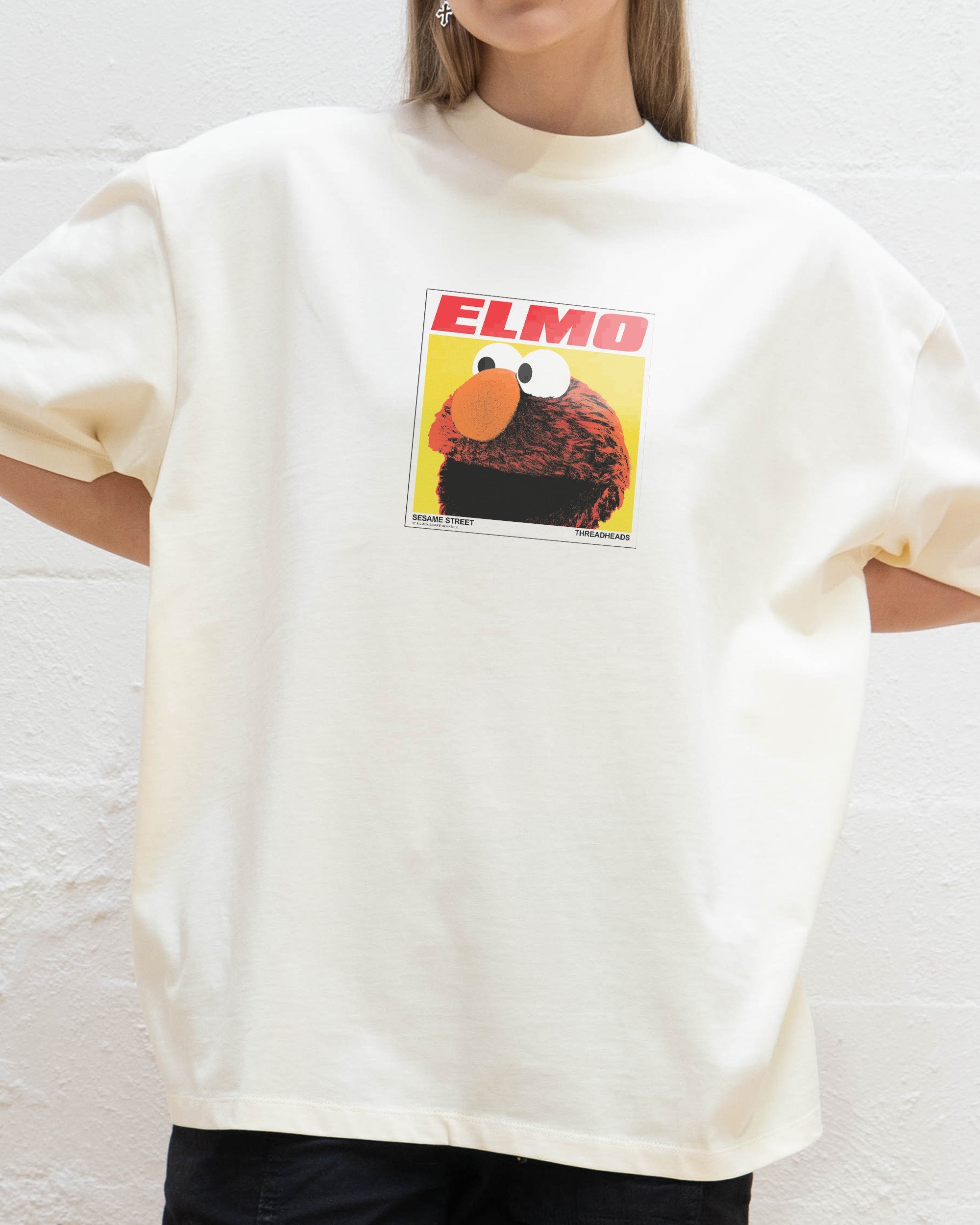 Elmo's Greatest Hits Oversized Tee Australia Online Natural