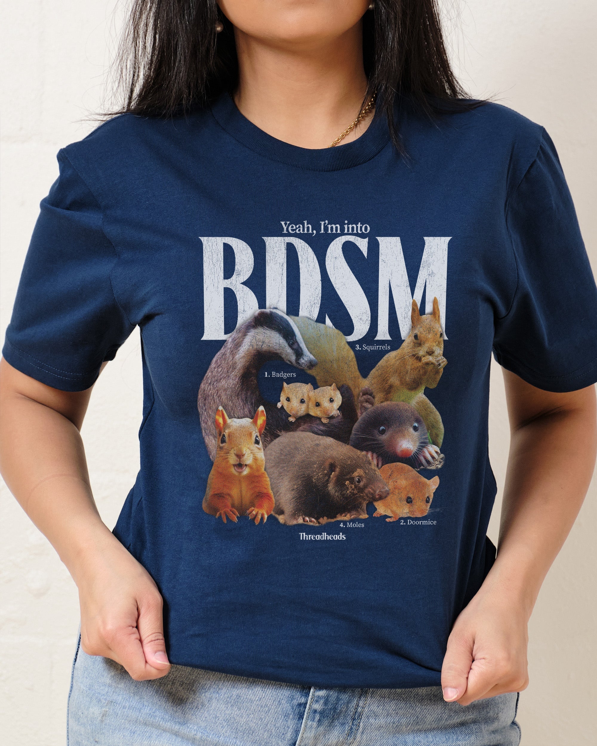 BDSM T-Shirt Australia Online Navy