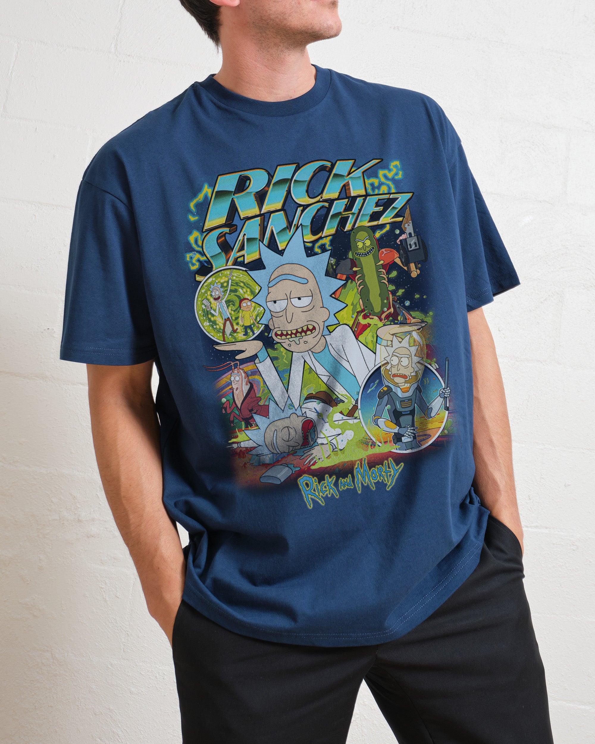 Rick Sanchez Vintage T-Shirt | Official Rick and Morty Merch Australia