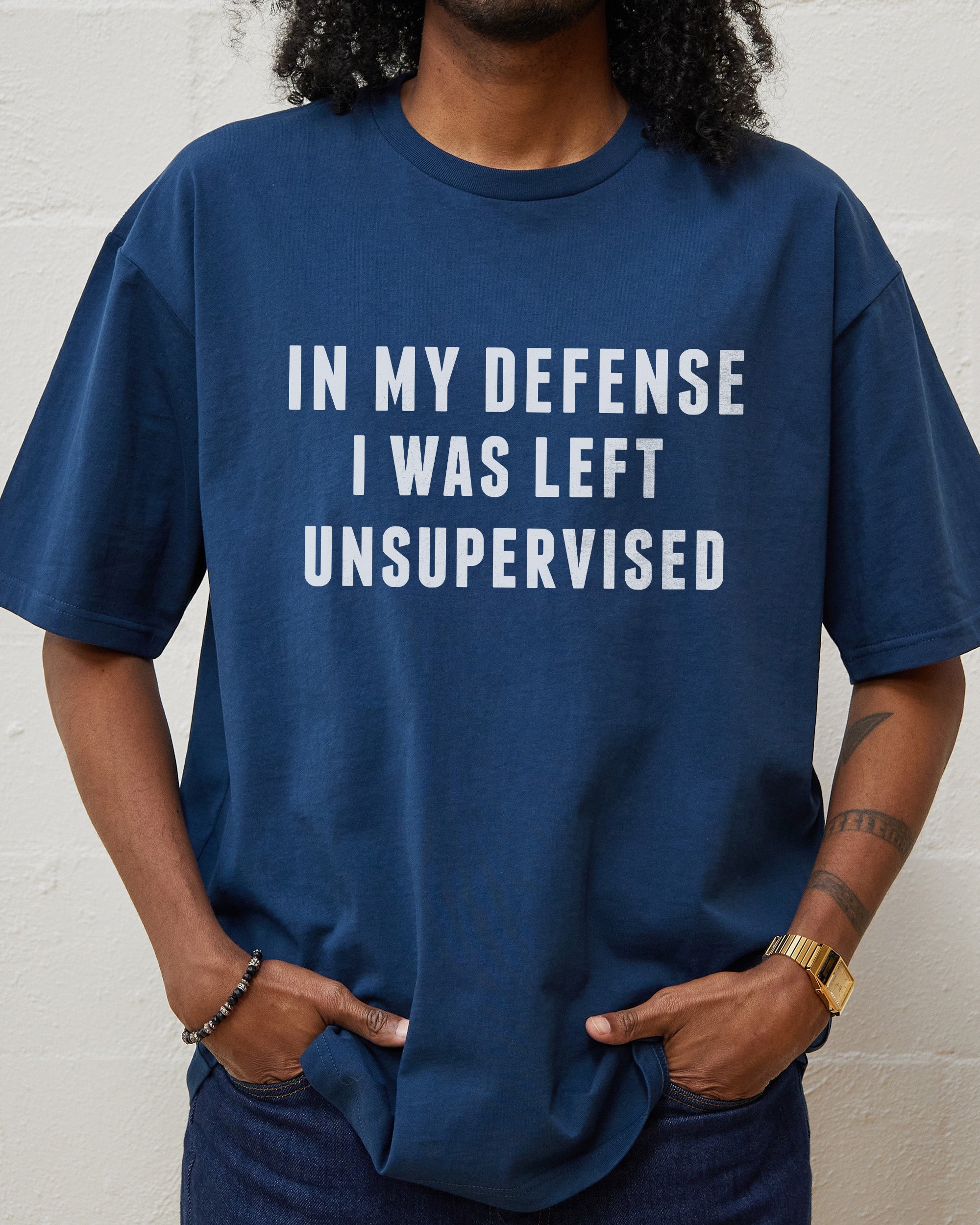 Left Unsupervised T-Shirt Australia Online Navy