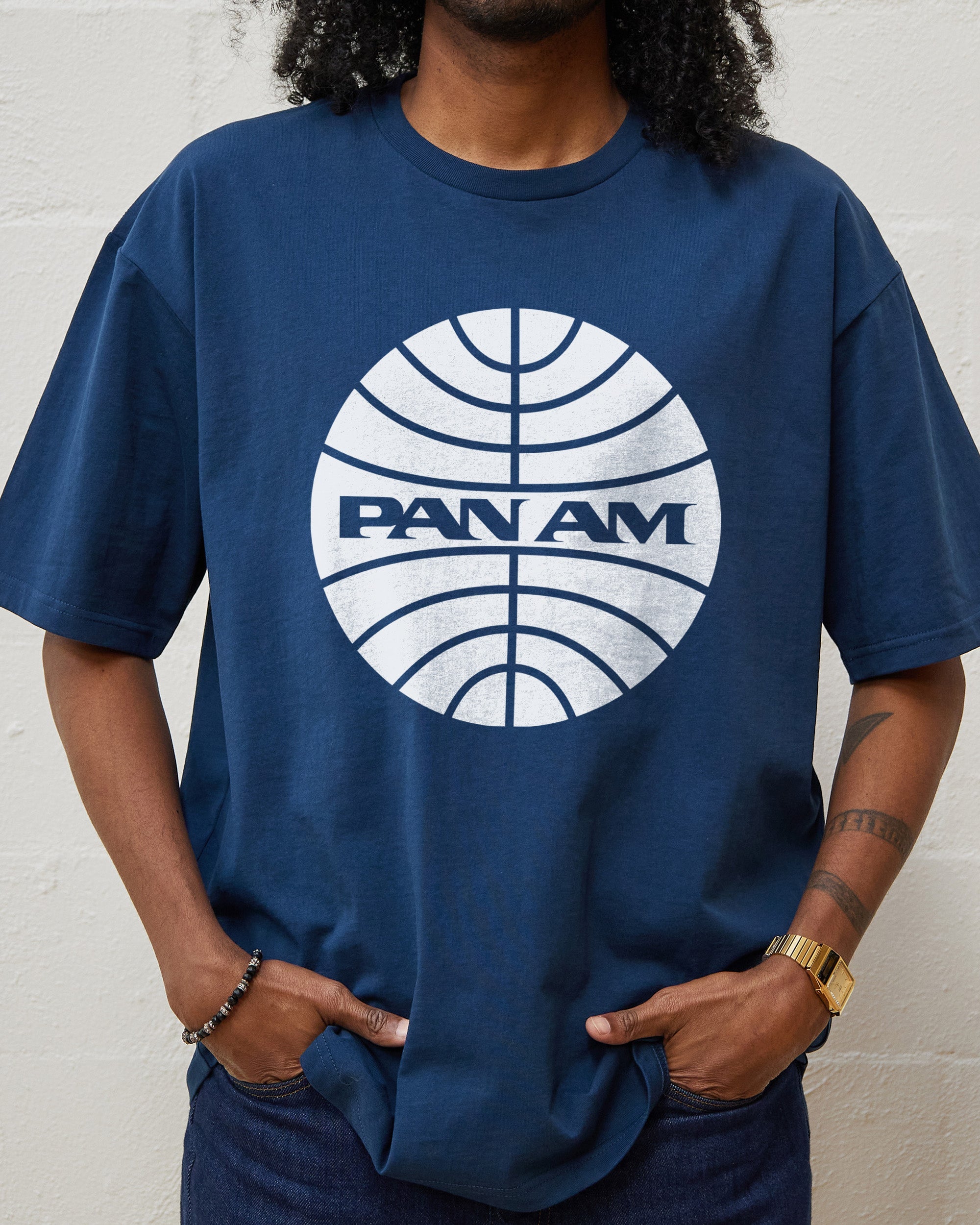Pan Am T-Shirt Australia Online Navy