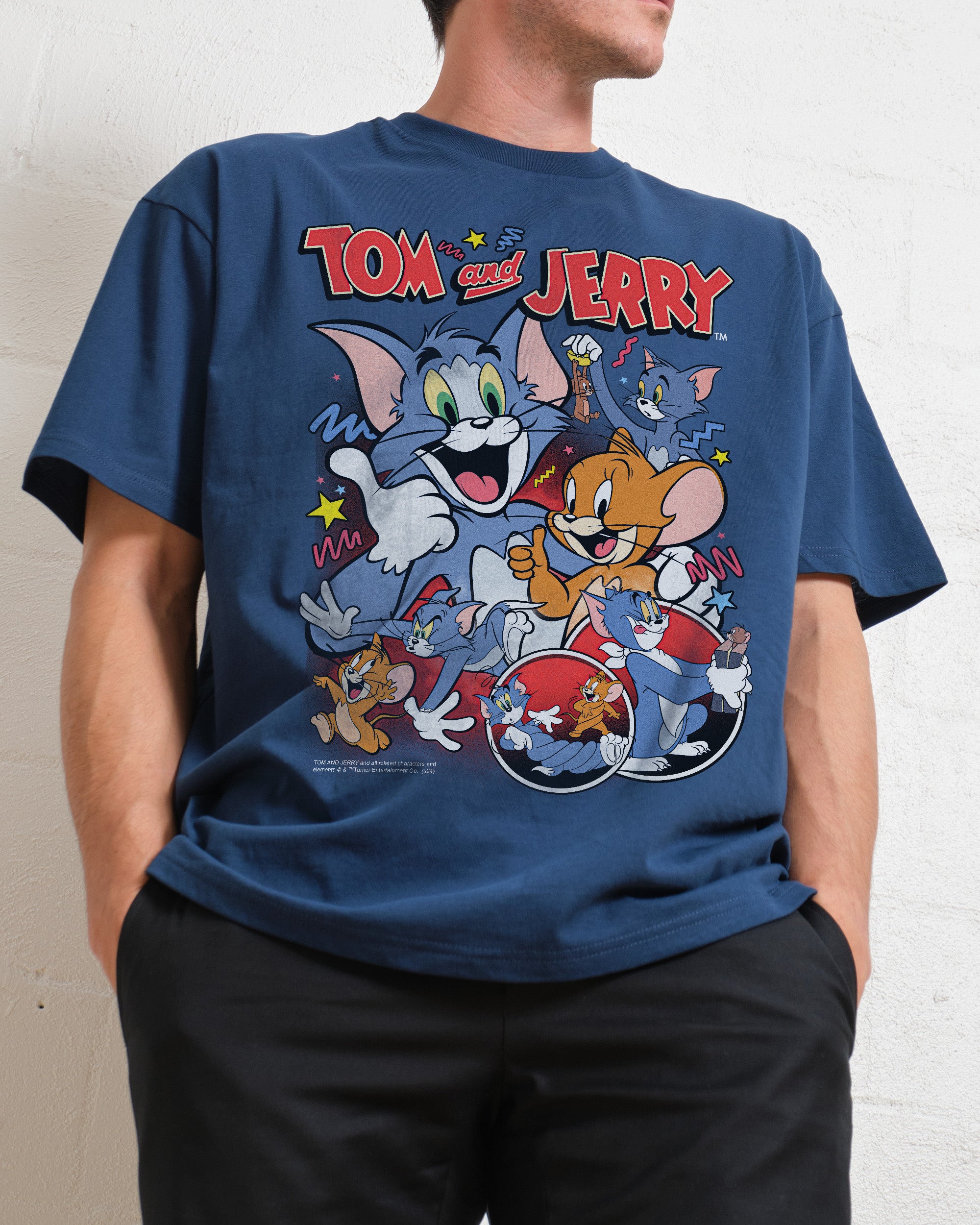 Tom and Jerry Vintage T-Shirt | Official Tom and Jerry Merch Australia