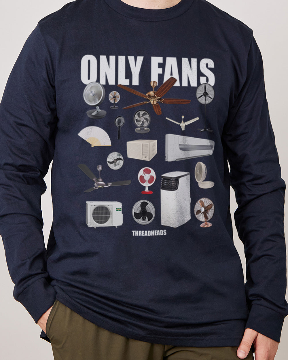 Only Fans Long Sleeve Australia Online #colour_navy