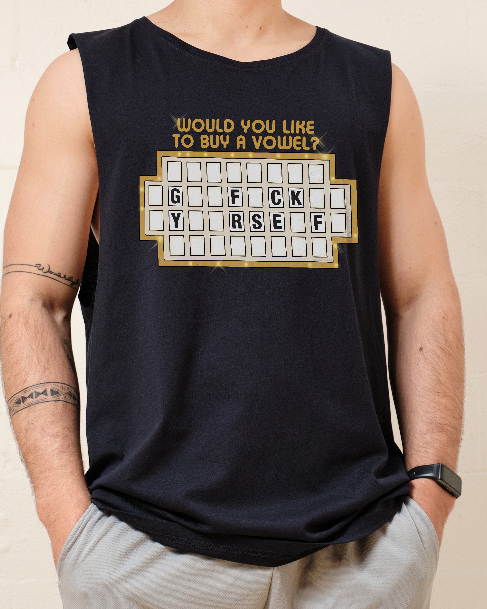 Would You Like To Buy A Vowel Tank