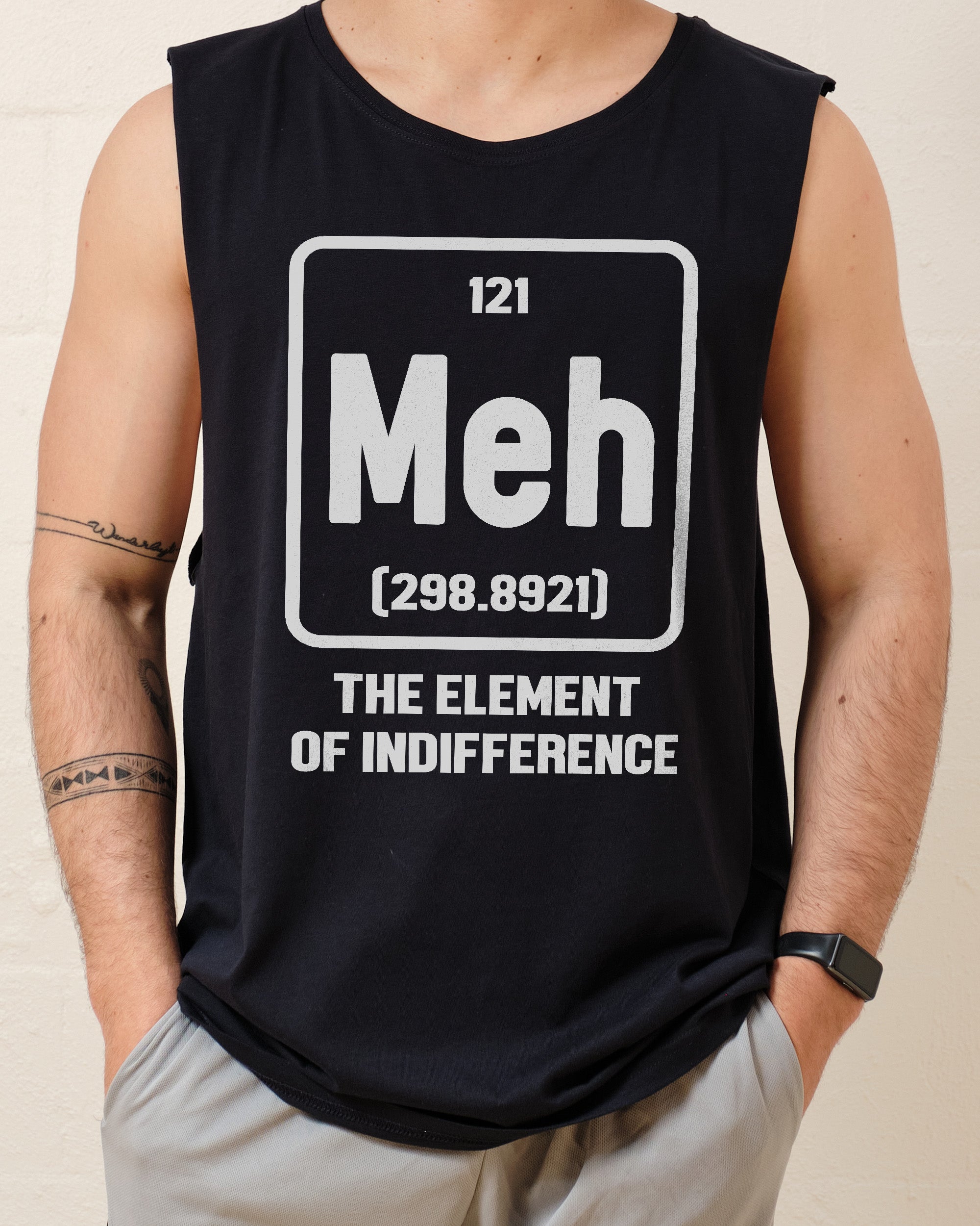 Meh The Element of Indifference Tank
