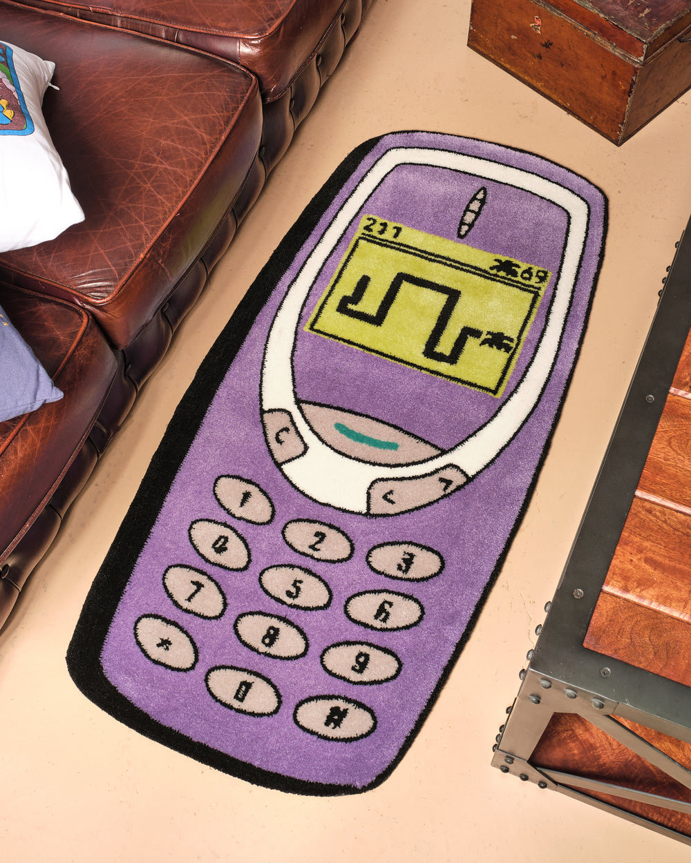 Telephone Rug Nokia Rug | Threadheads Exclusive Australia