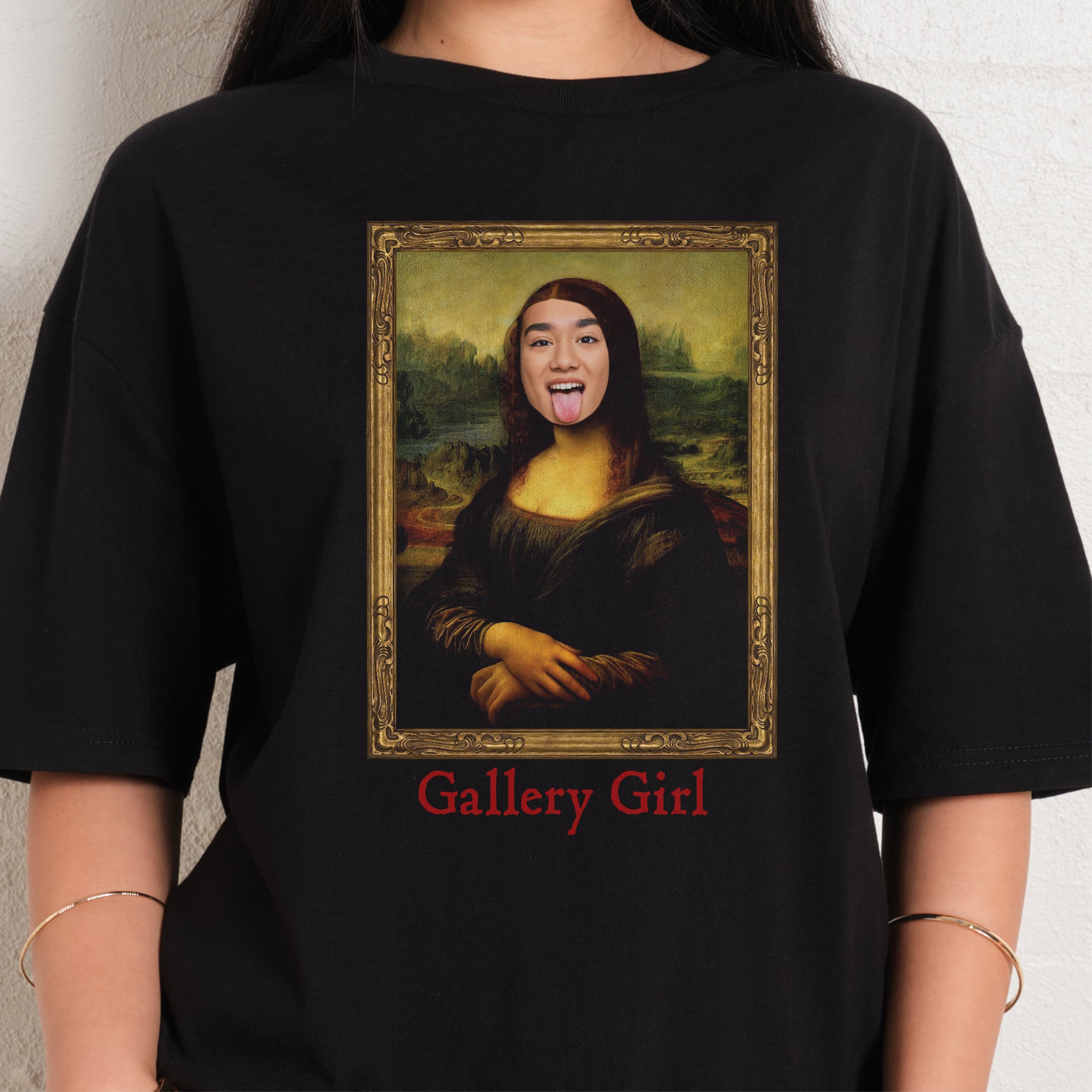 Create Your Own Custom Mona Lisa Tee