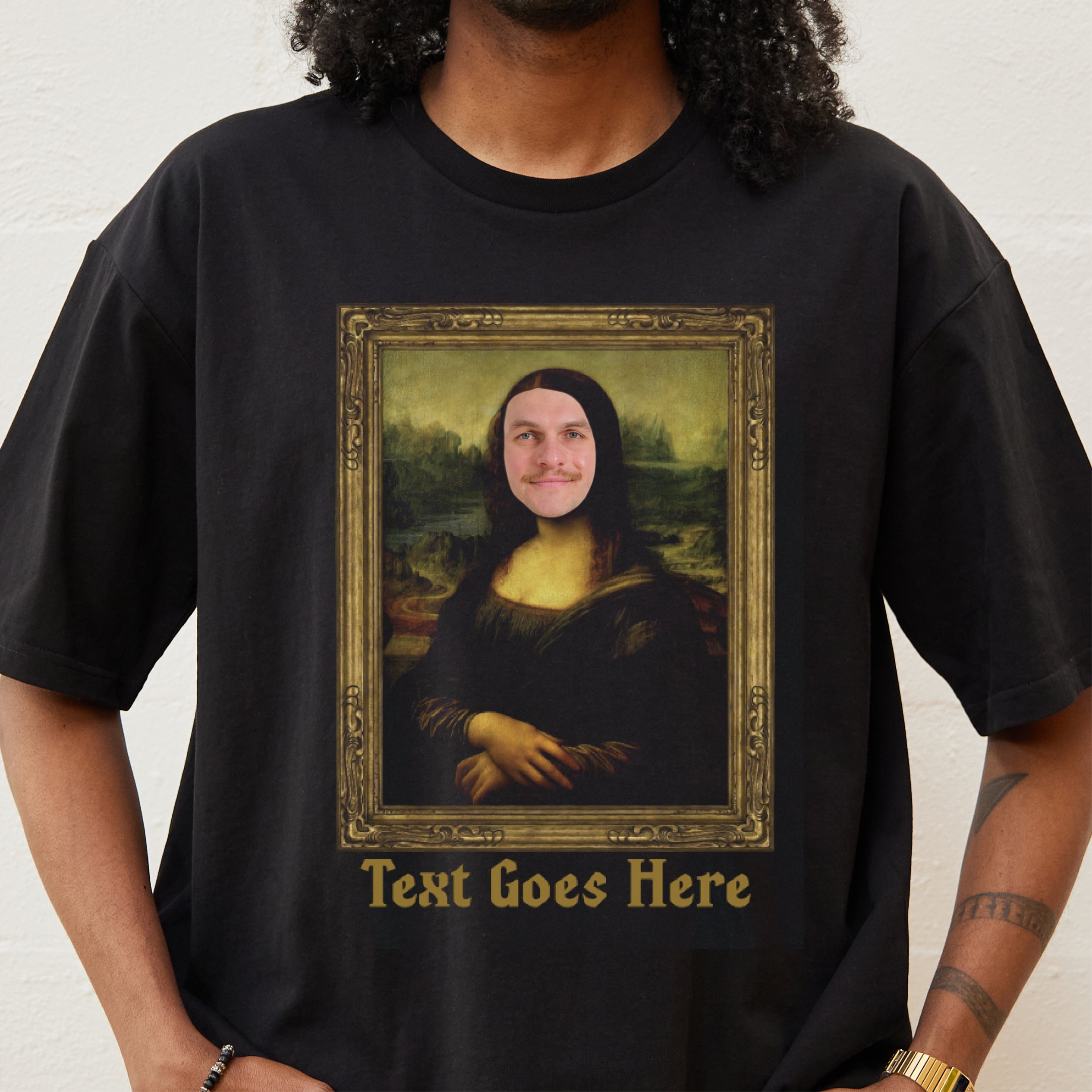 Create Your Own Custom Mona Lisa Tee
