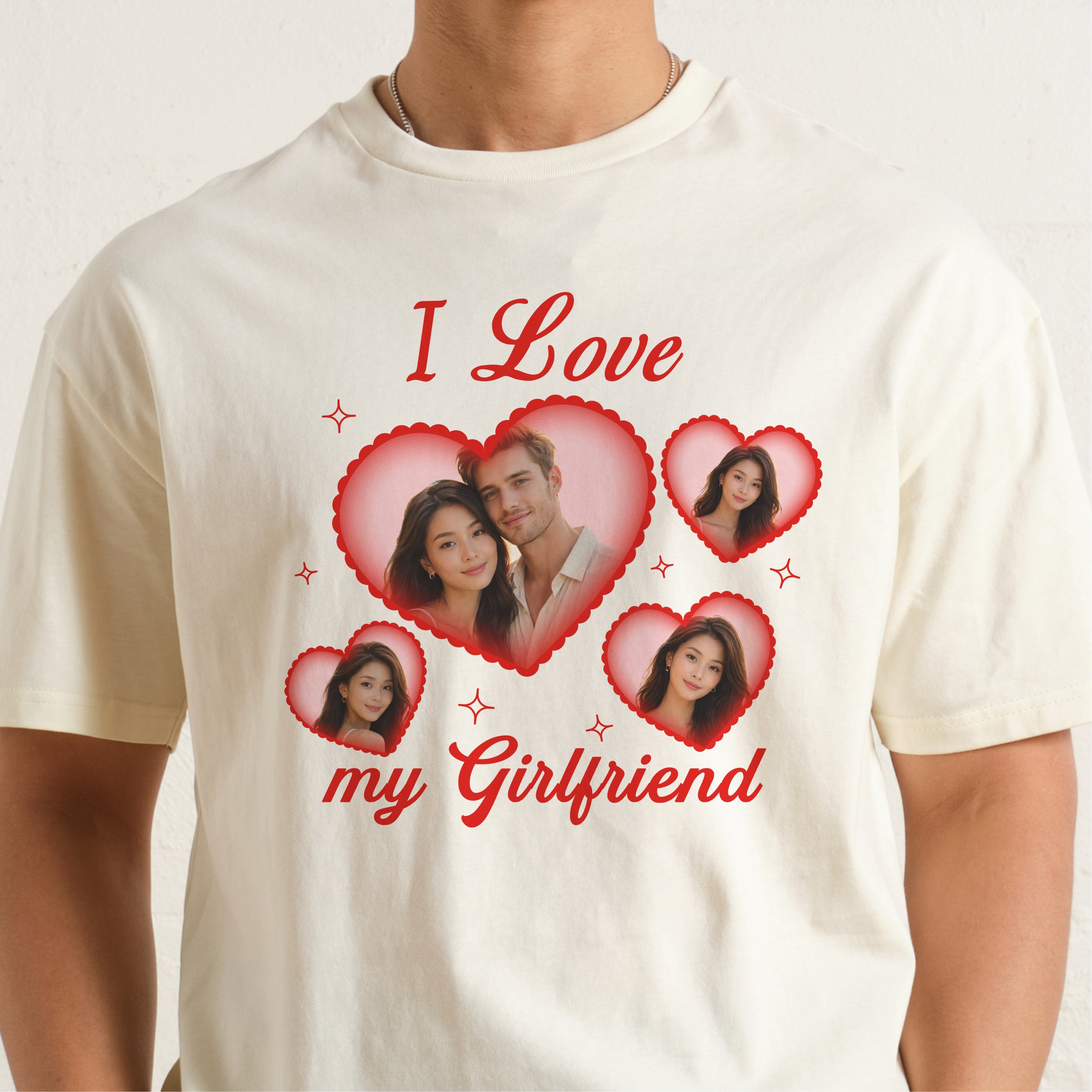 I Love My Girlfriend/Boyfriend Custom Tee Threadheads Australia Online