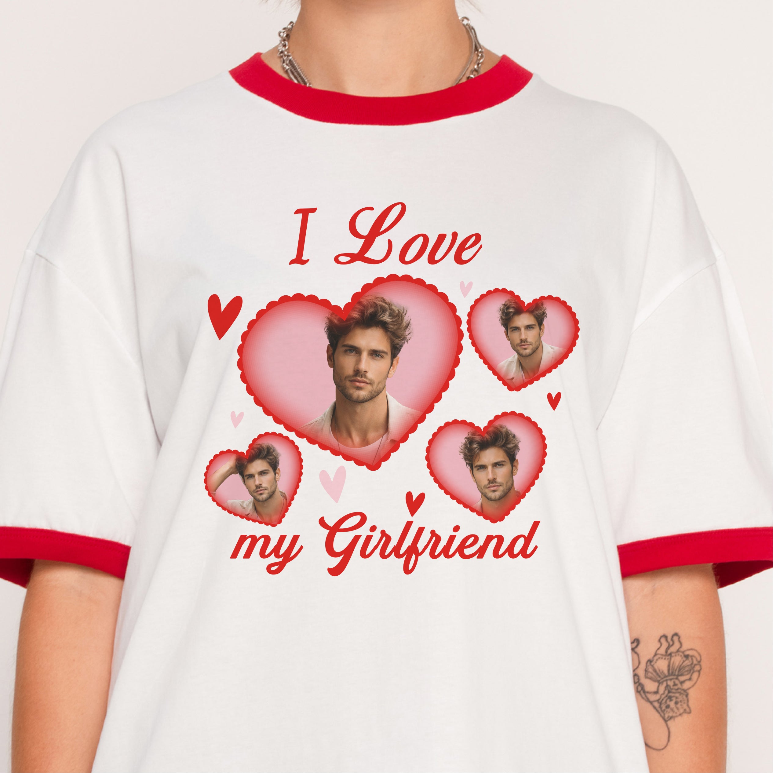 I Love My Girlfriend/Boyfriend Custom Tee Threadheads Australia Online
