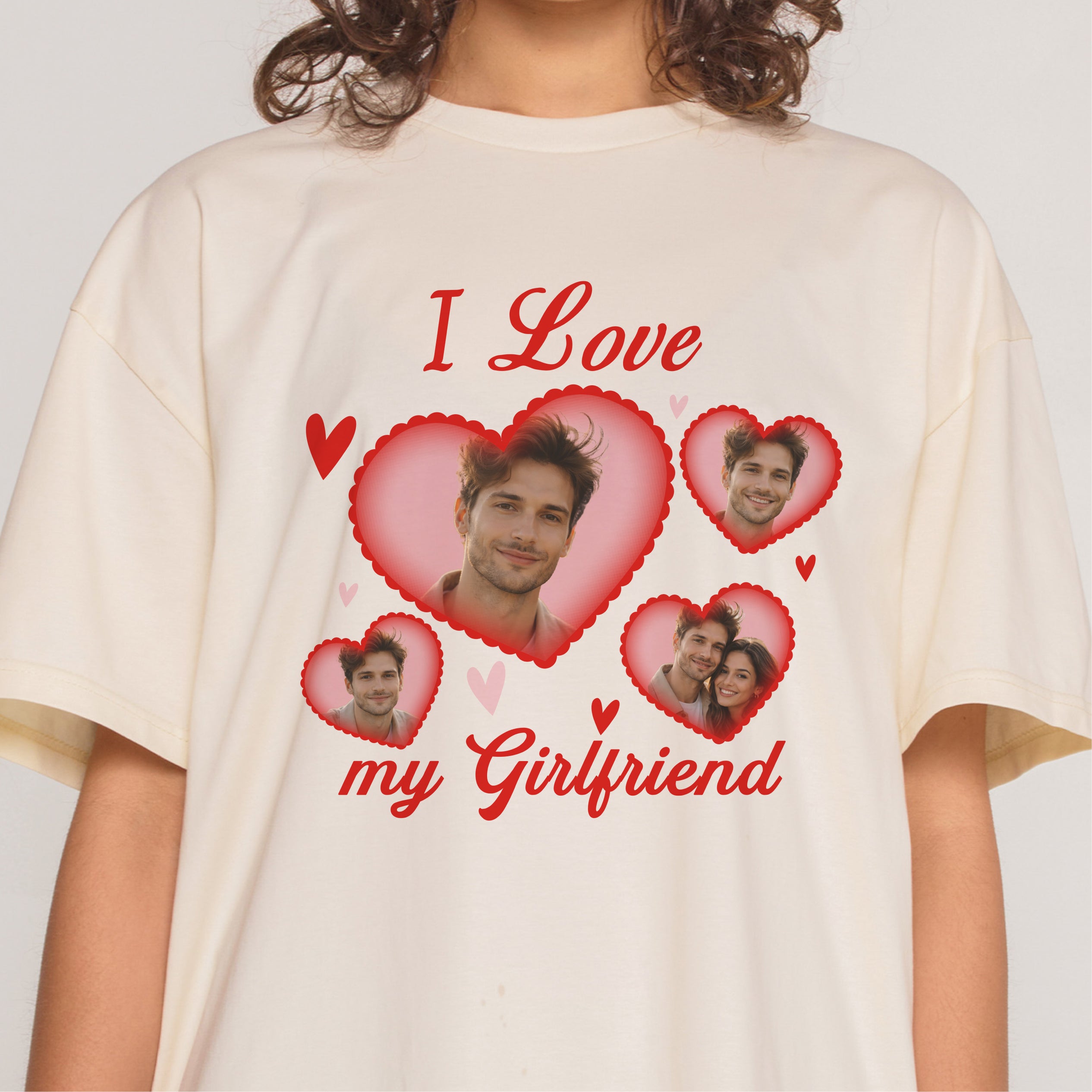 I Love My Girlfriend/Boyfriend Custom Tee Threadheads Australia Online