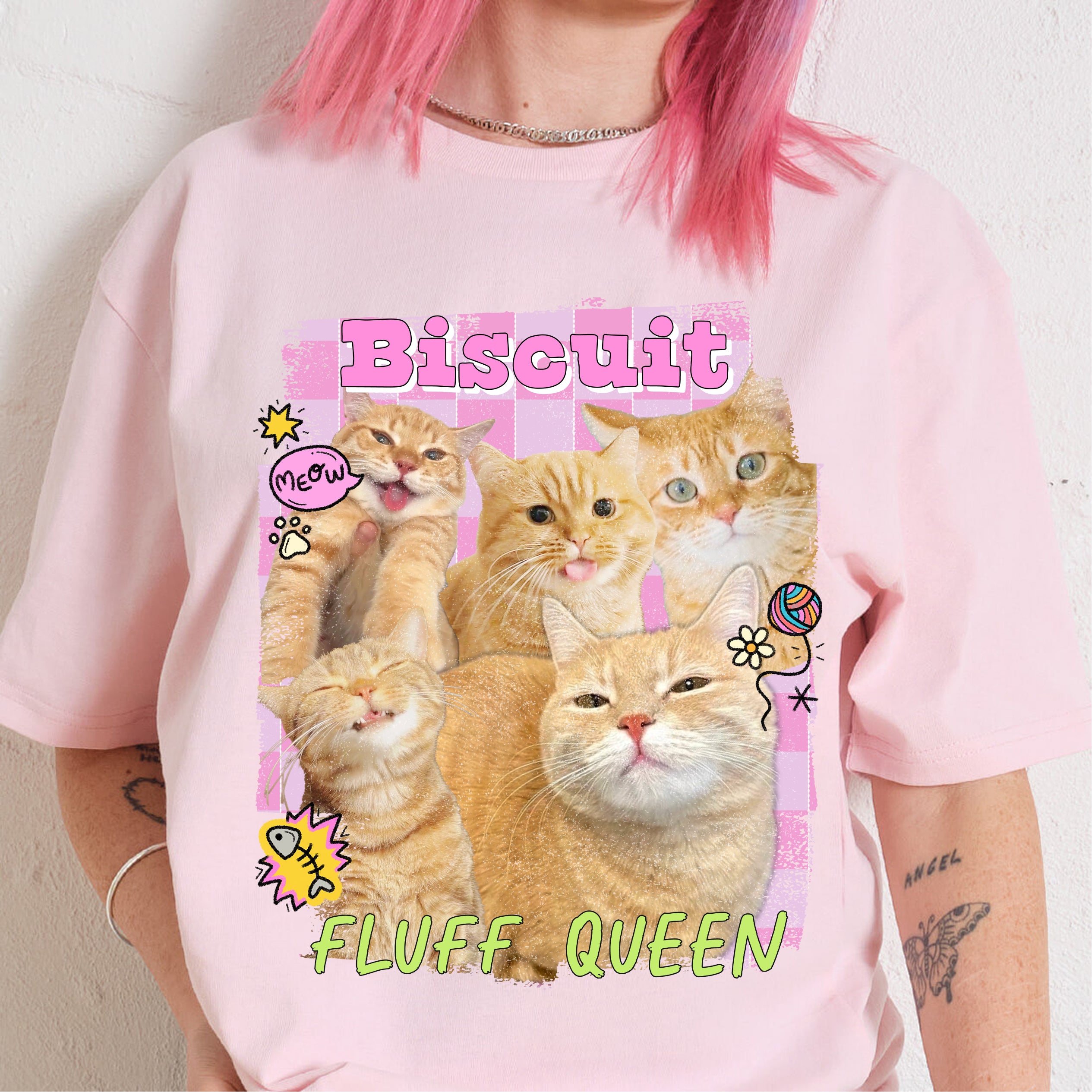 Create Your Own Custom Cat Bootleg Tee