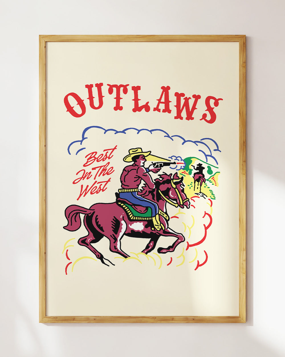 Outlaws Art Print