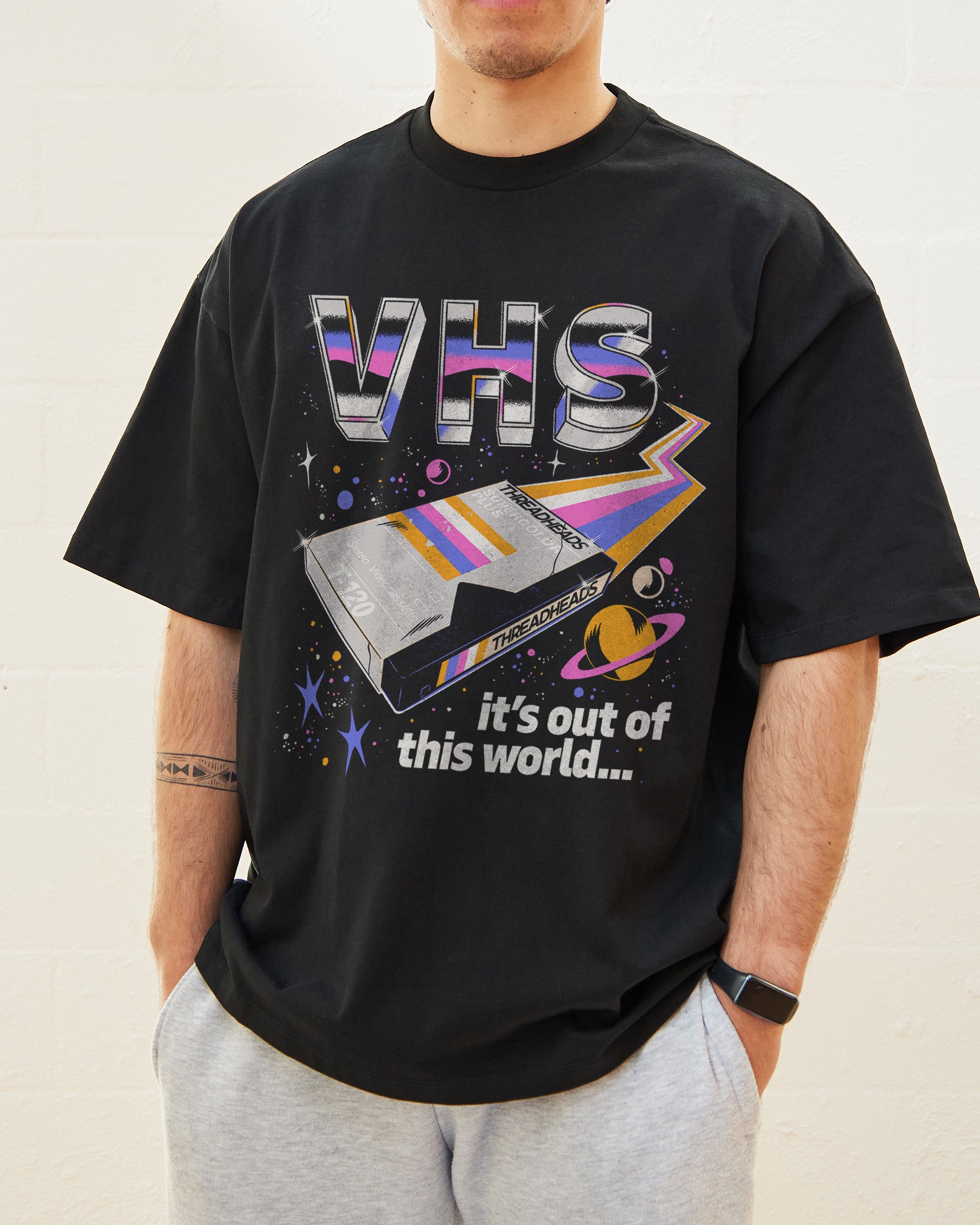 VHS Out of This World Oversized Tee Australia Online