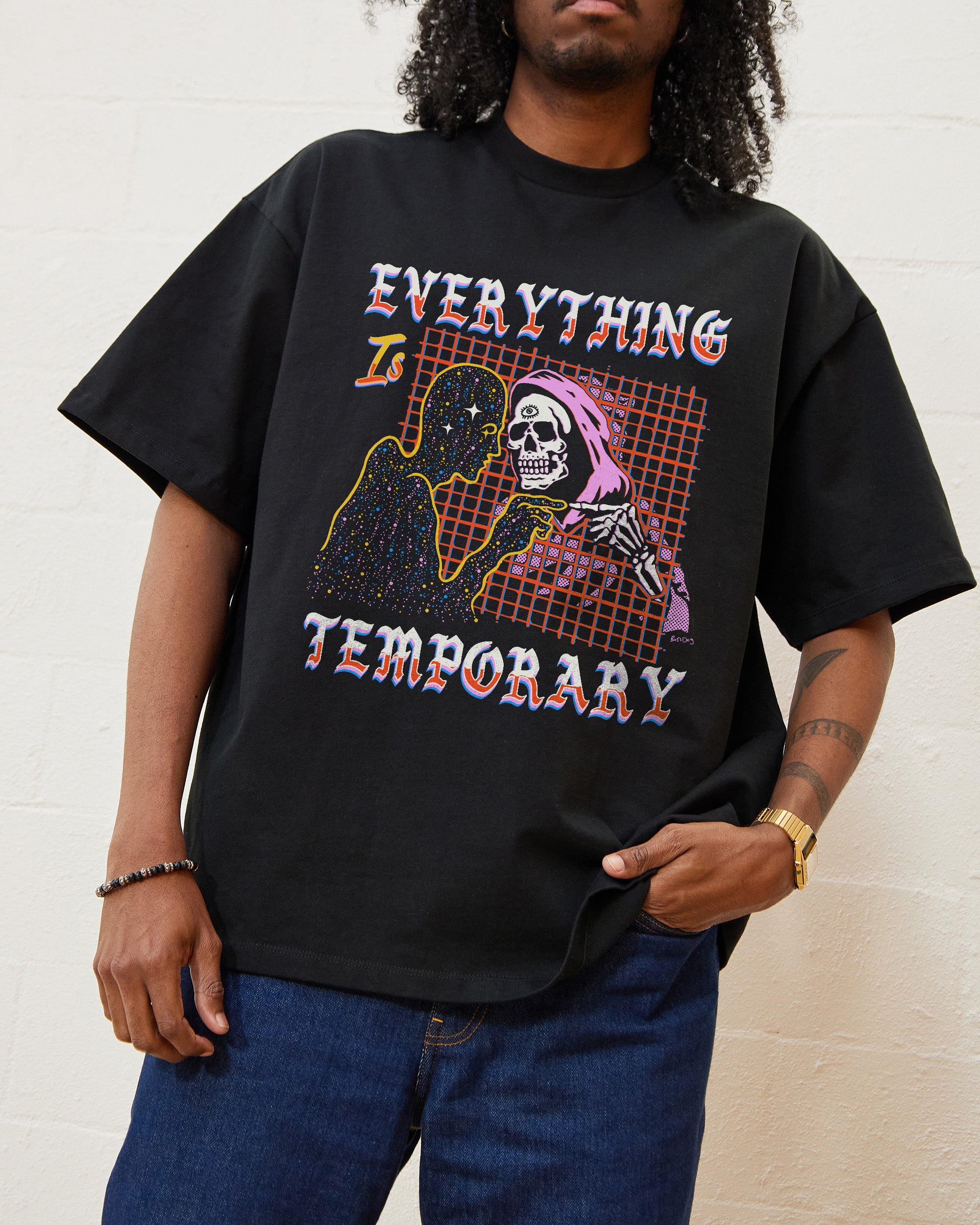 Everything is Temporary Oversized Tee