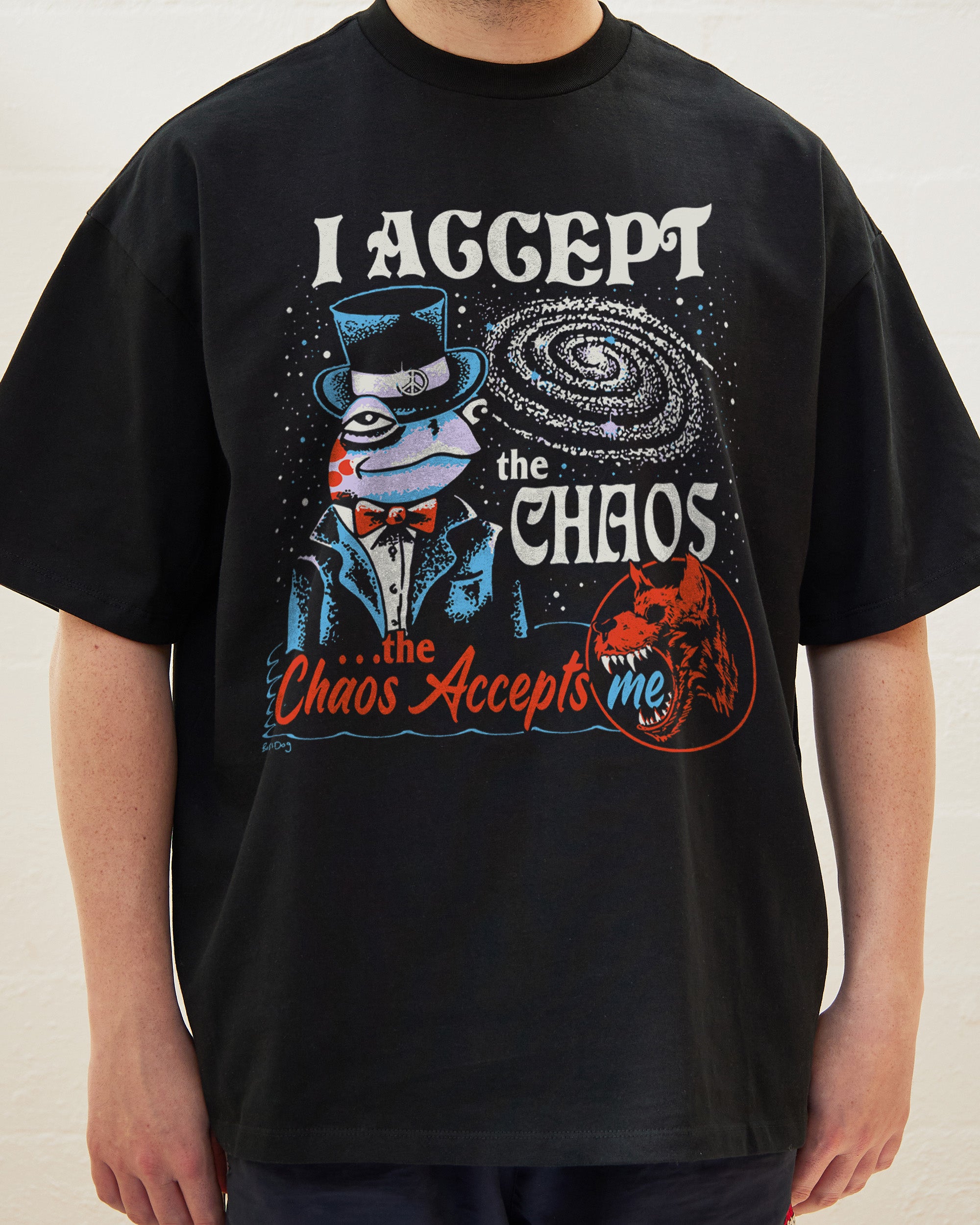 I Accept the Chaos Oversized Tee Australia Online