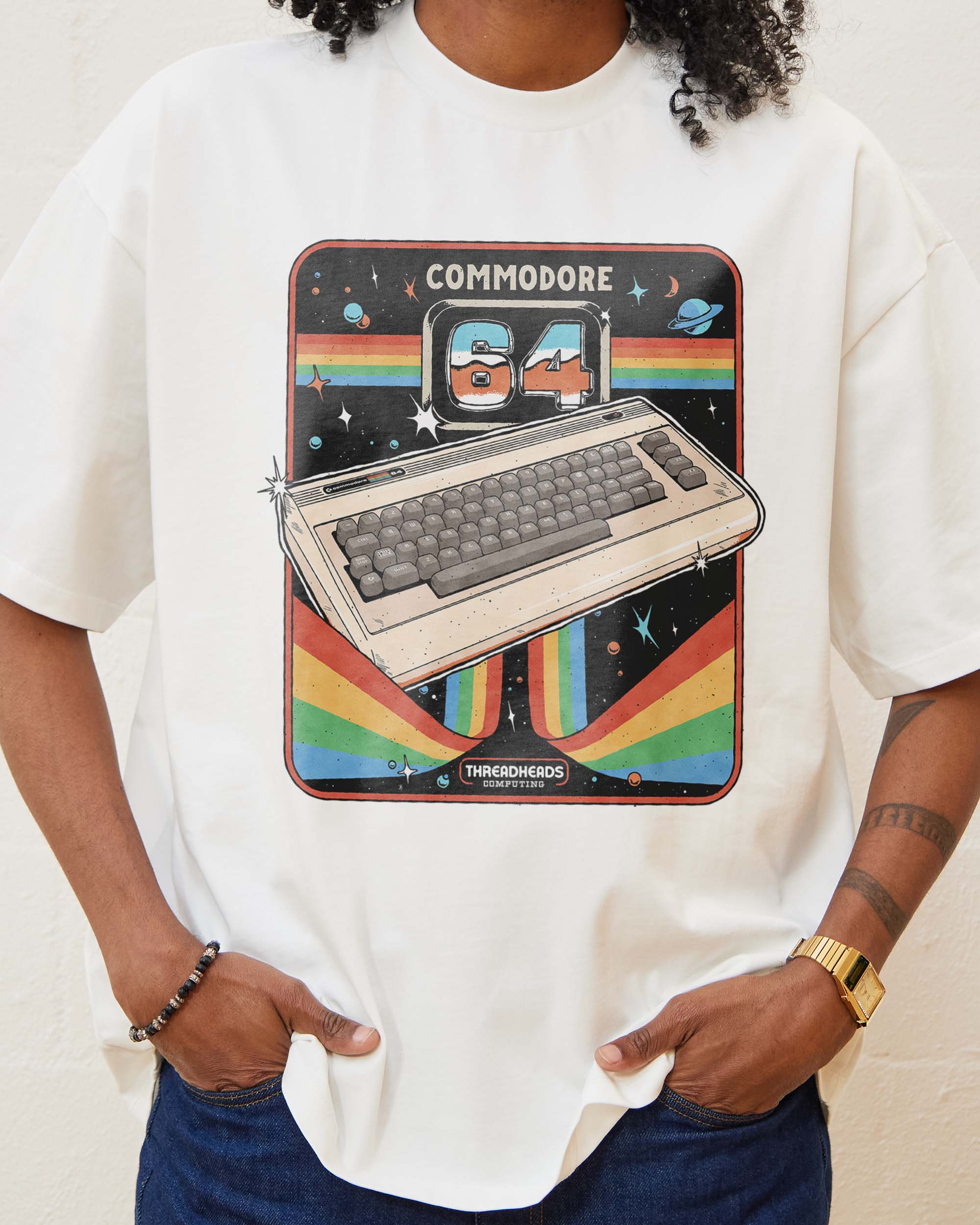 Commodore 64 Advanced Home Computer Oversized Tee Australia Online