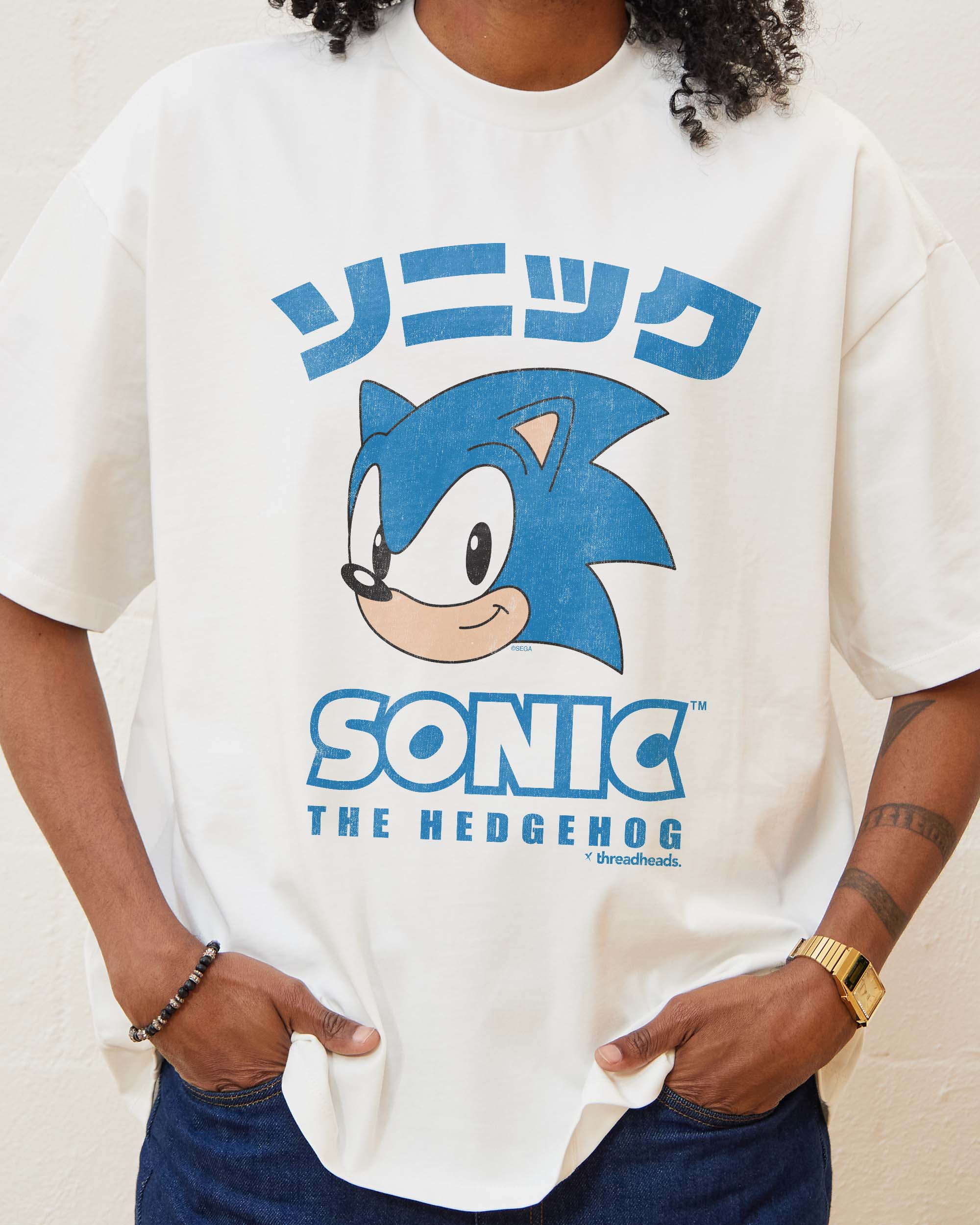 Sonic Japan! Oversized Tee
