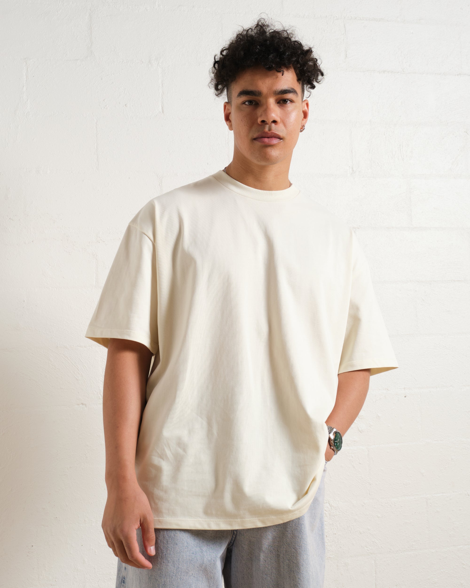 Oversized Tee 2 Pack: Natural, Brown Australia Online Threadheads