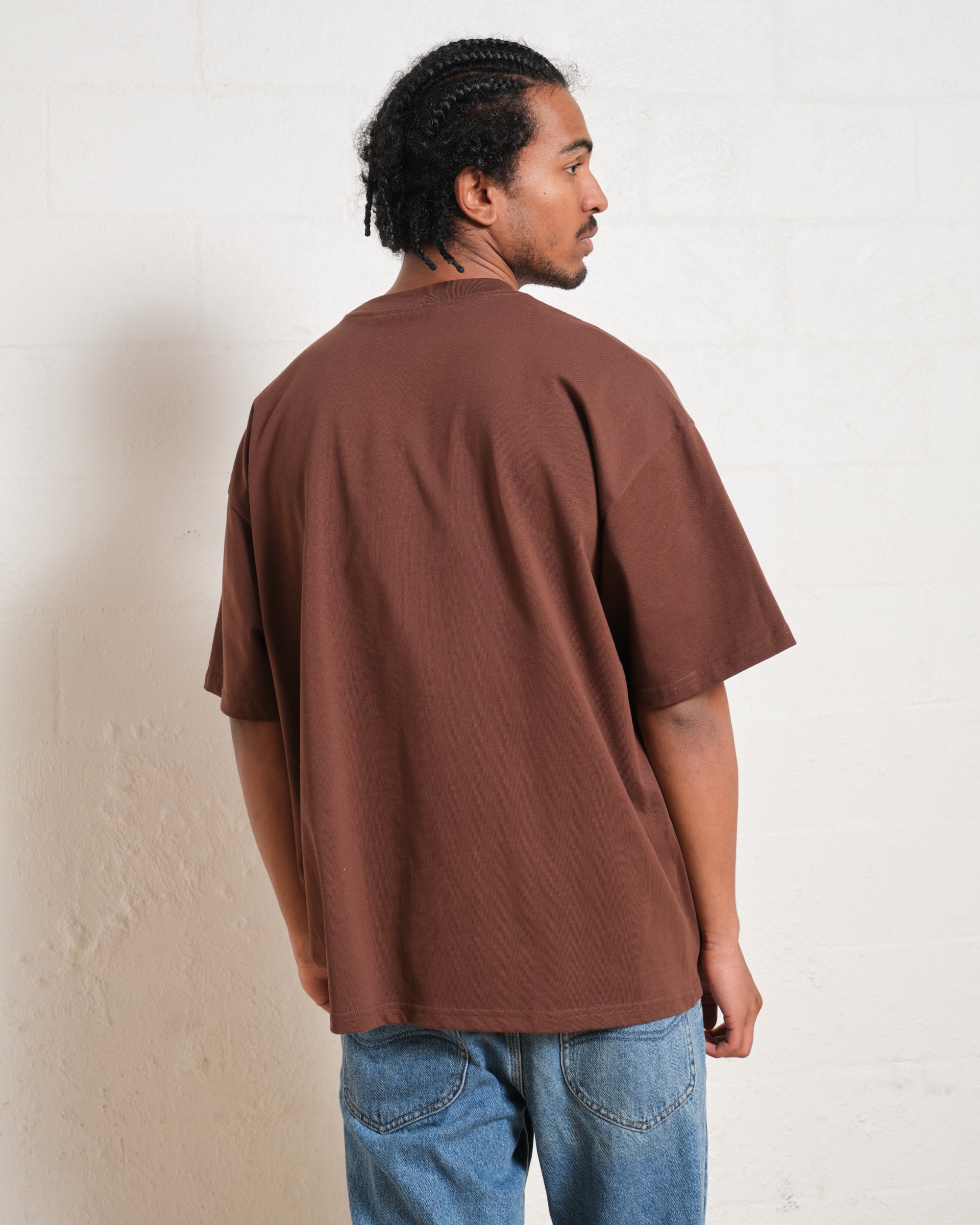 Oversized Tee 2 Pack: Natural, Brown Australia Online Threadheads