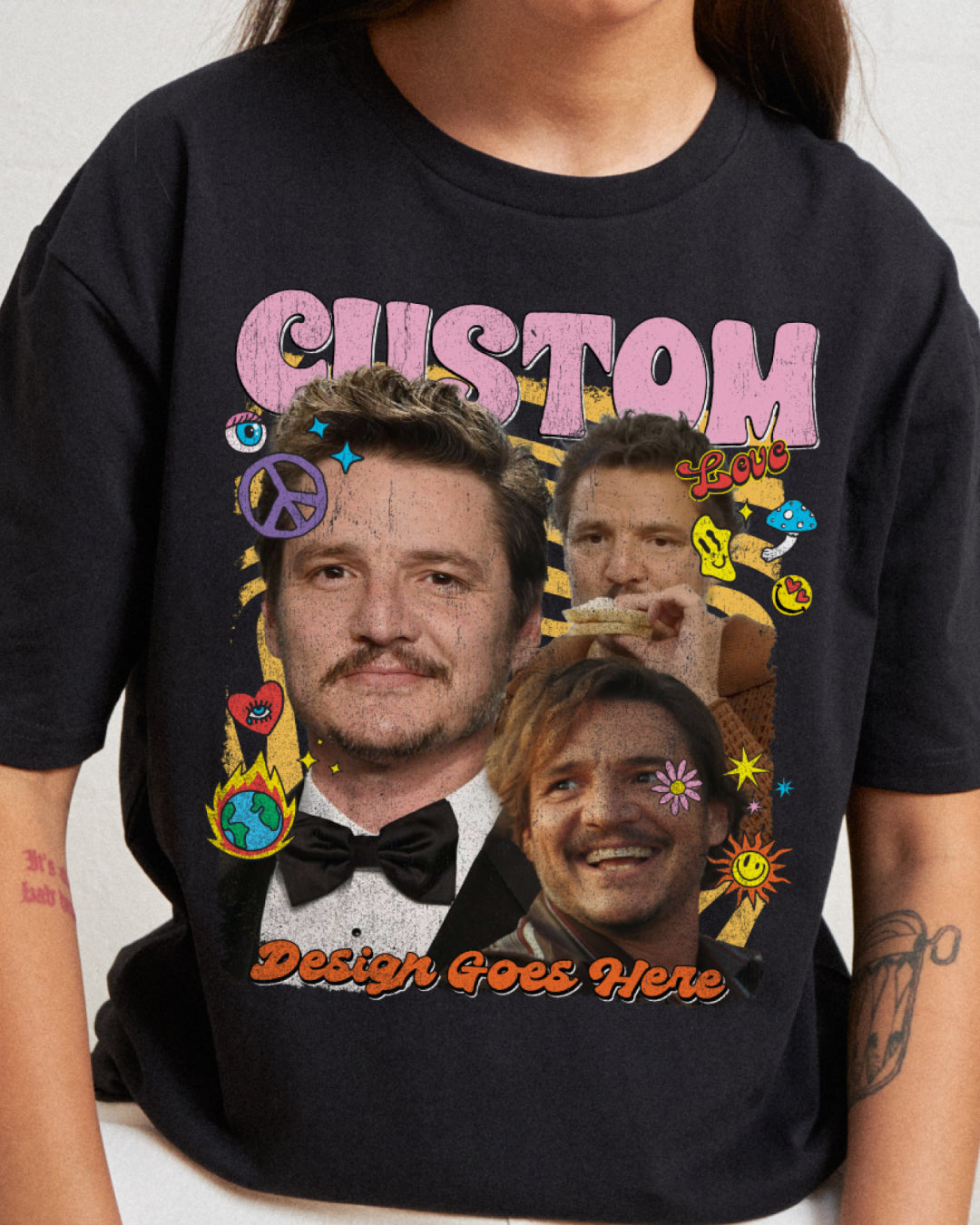 Trippy Tee Custom Tee – view 2