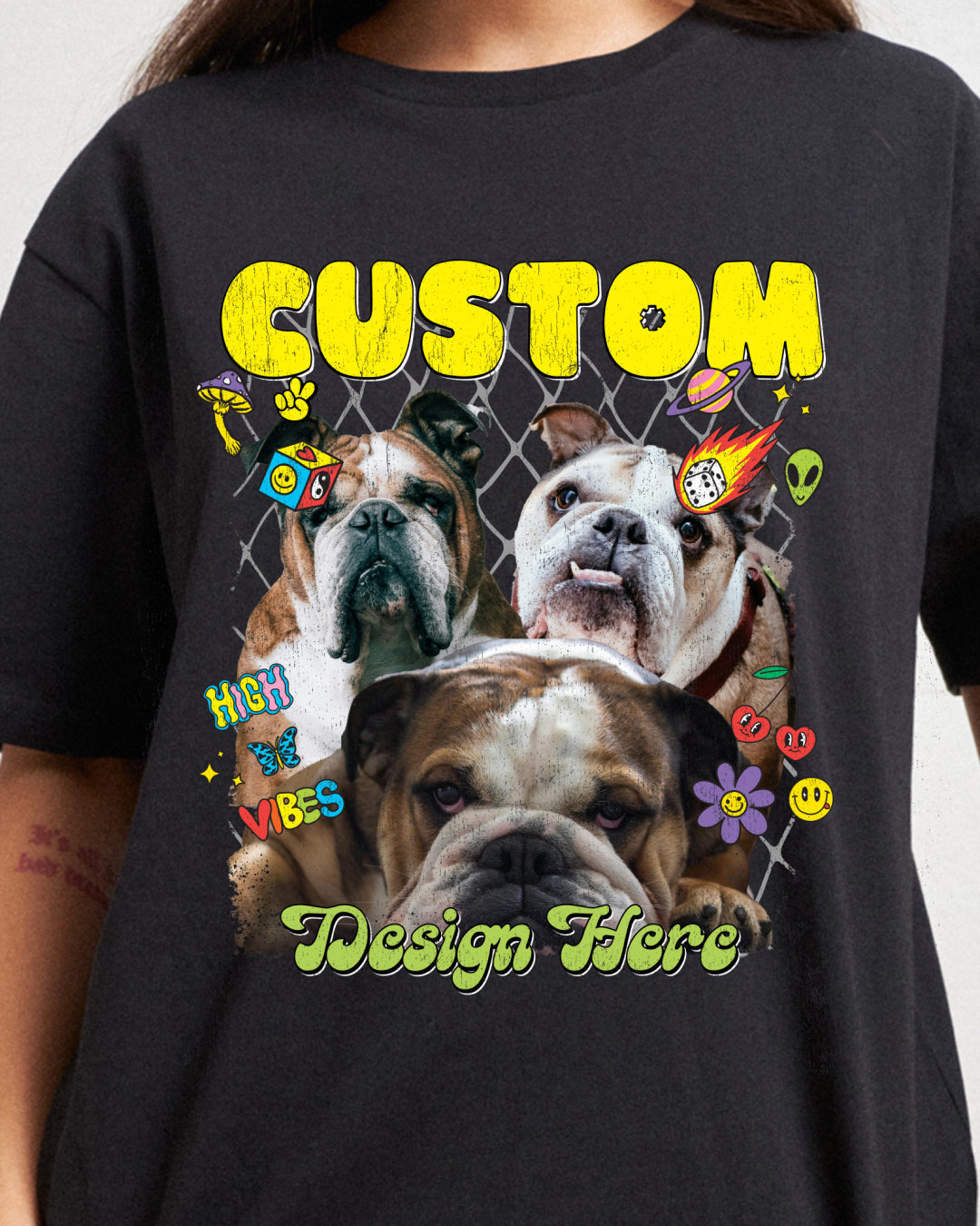 Trippy Tee Custom Tee – view 4