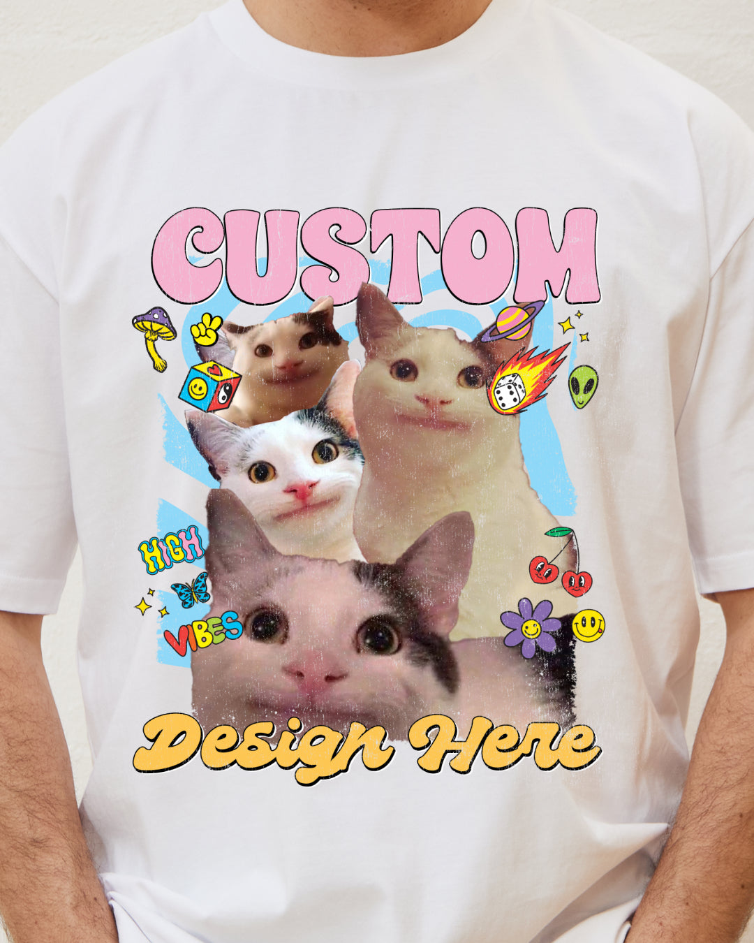 Trippy Tee Custom Tee – view 7