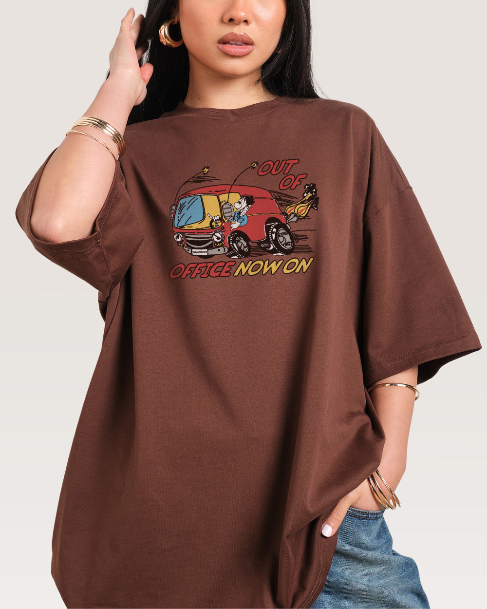 Out of Office Oversized Tee Threadheads Australia Online
